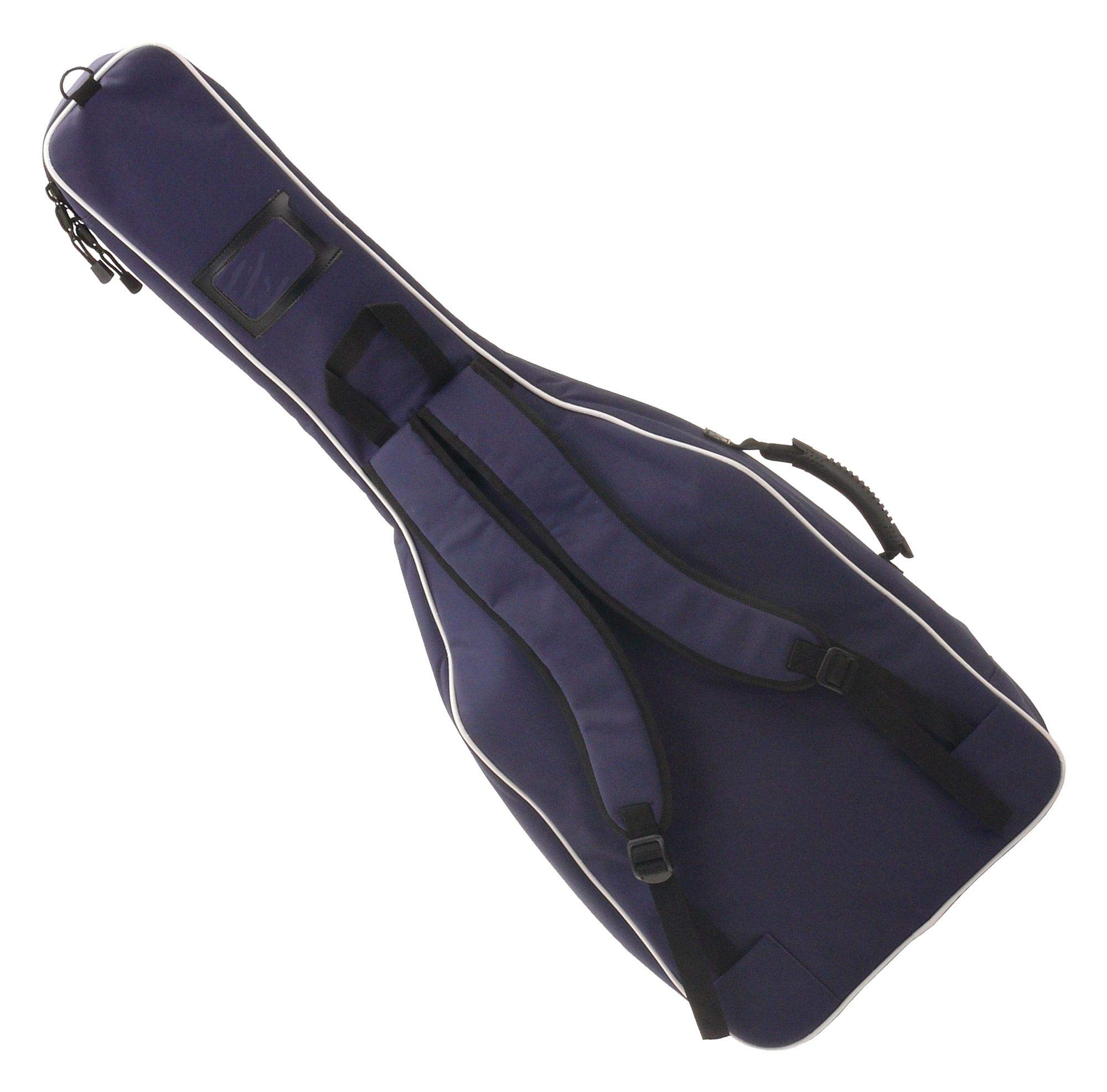 Kirstein Custodia per Chitarra Classica 3/4 e 7/8 blu Easyline