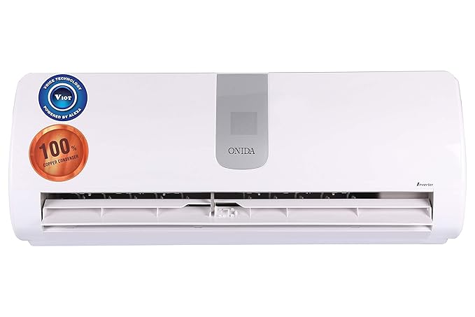 Onida 1.5 Ton 5 Star Wi-Fi Inverter Split AC (Copper IR185ONXS White)