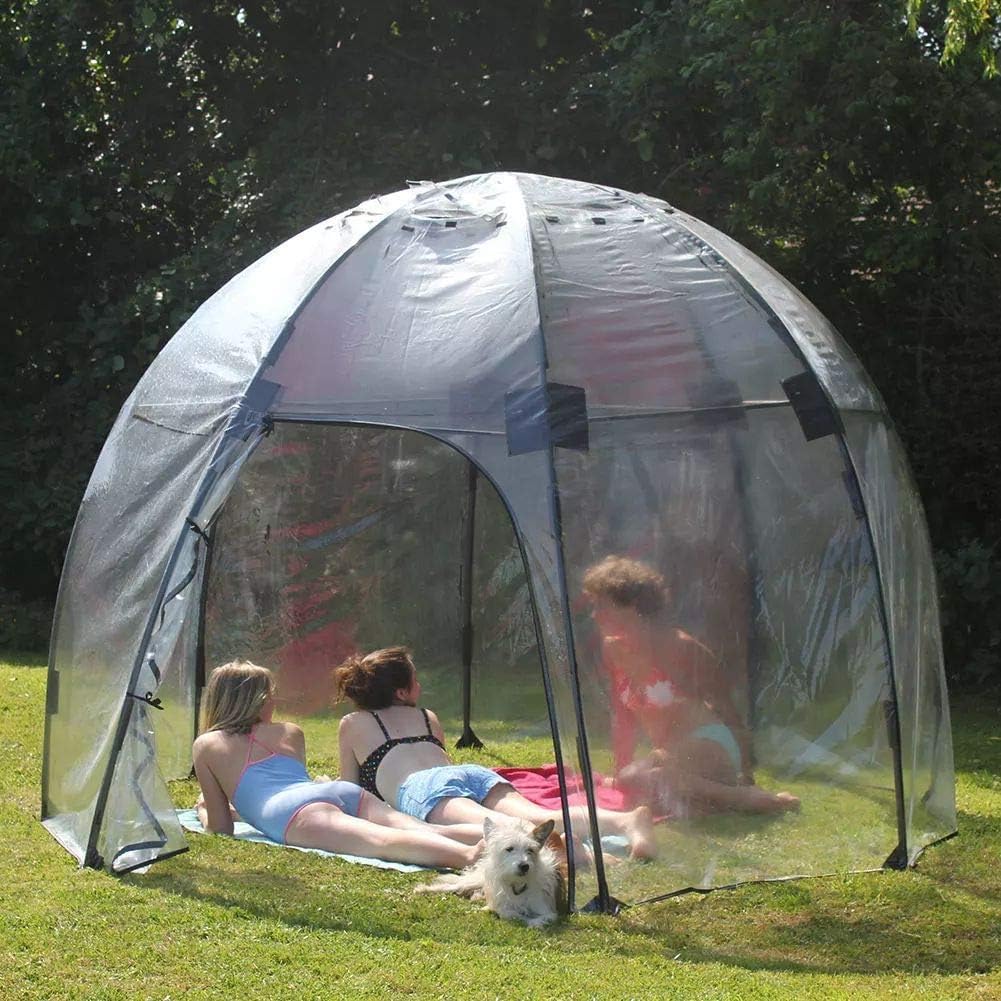 Haxnicks Sunbubble da Giardino, Utilizzabile Come Copertura per Serra, Stanza all'aperto o Piscina, Viene Fornito con Borsa per Il Trasporto, Dimensioni Medie, SUNB010101