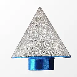 Broca Furar Diamantada Cônica Chanfro M14 para Moldar, Ampliar, Limpar Furos Existente 0-50mm