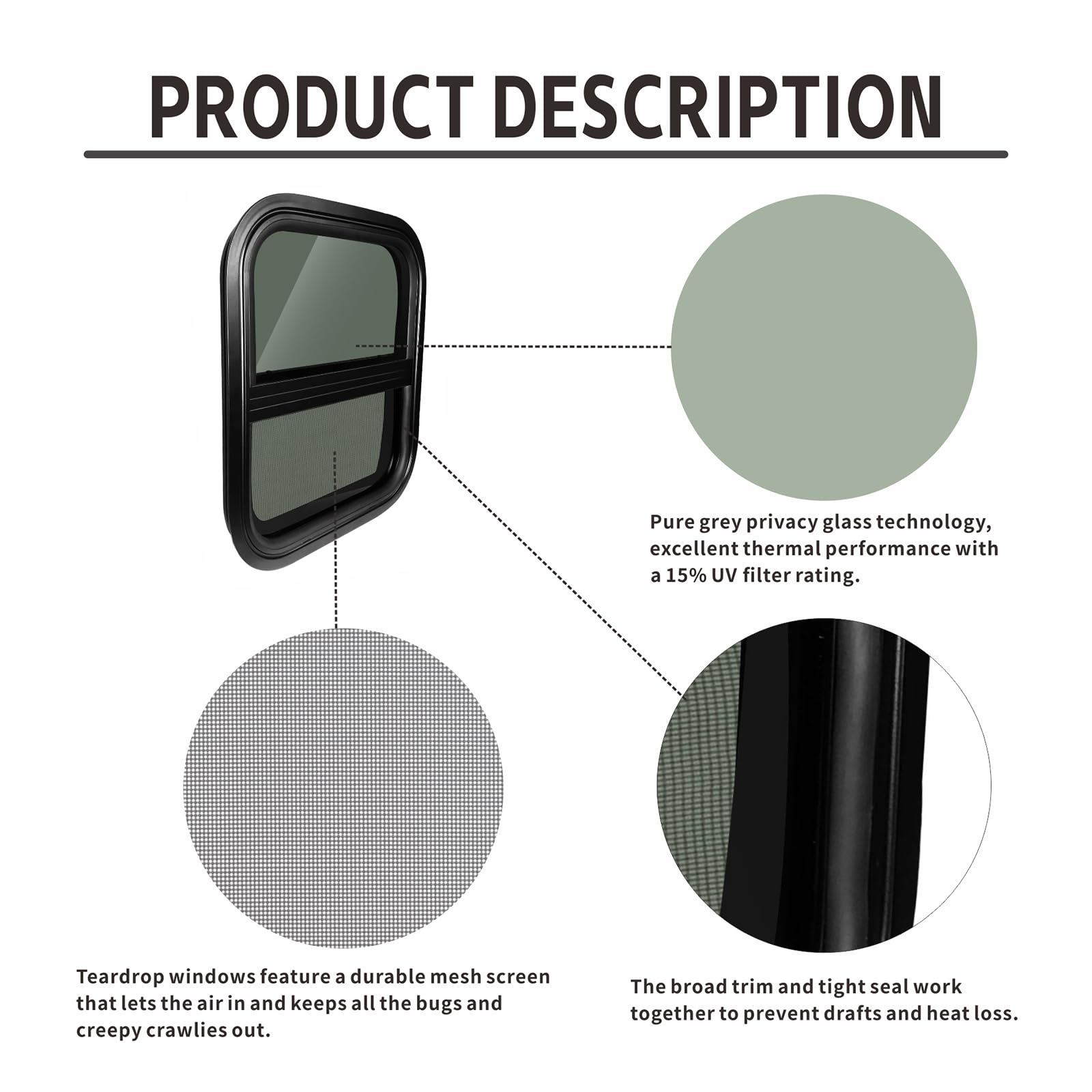 Vertical Slider Window With Screen 16