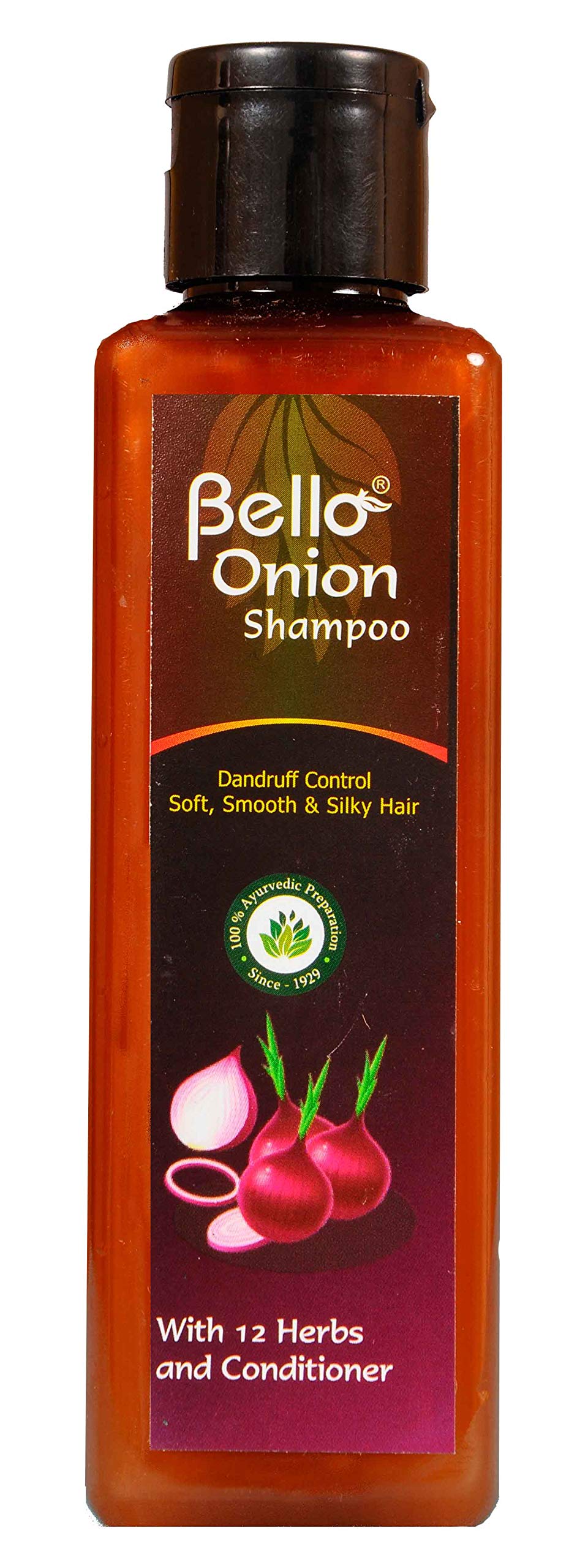 Bello Onion Shampoo 200ml for Hair growth & natural conditioning