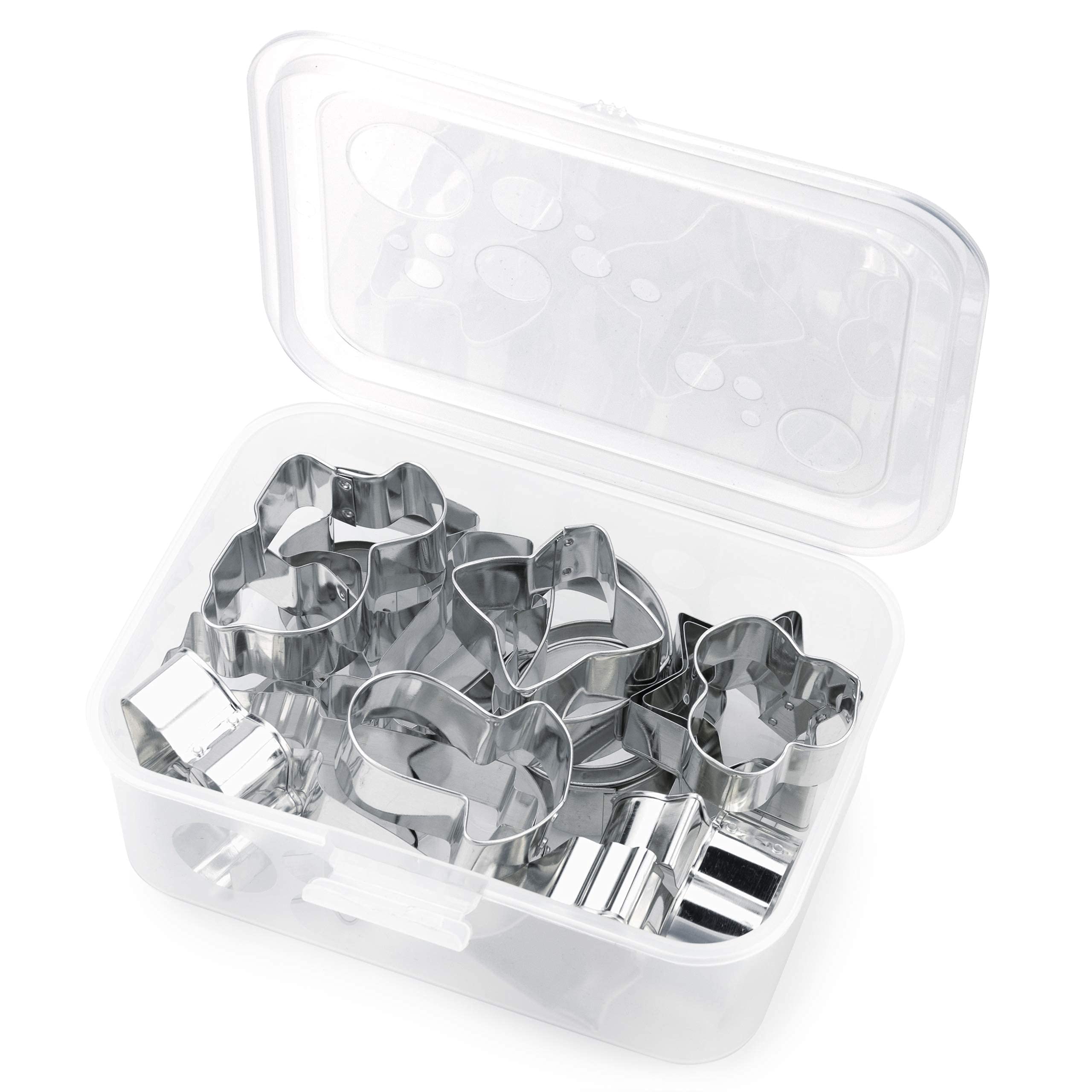 Larfraecy Set 4 Tagliabiscotti Alpaca In Acciaio Inox - Formine Per Biscotti, Pasta, Fondant - 2