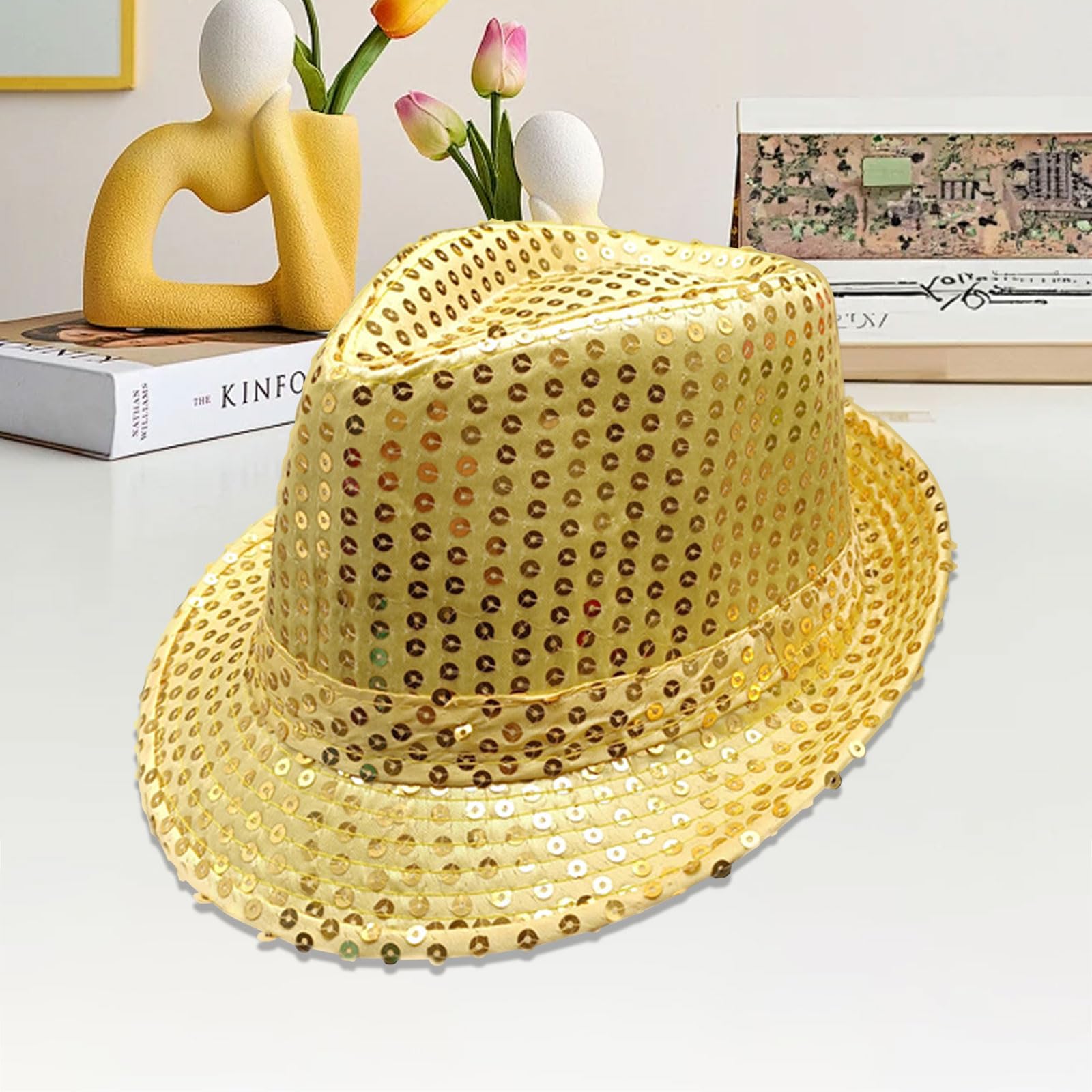AWAVM Costume Kids Hat for Boy Girls Western Jazz Dance Hat - Image 4