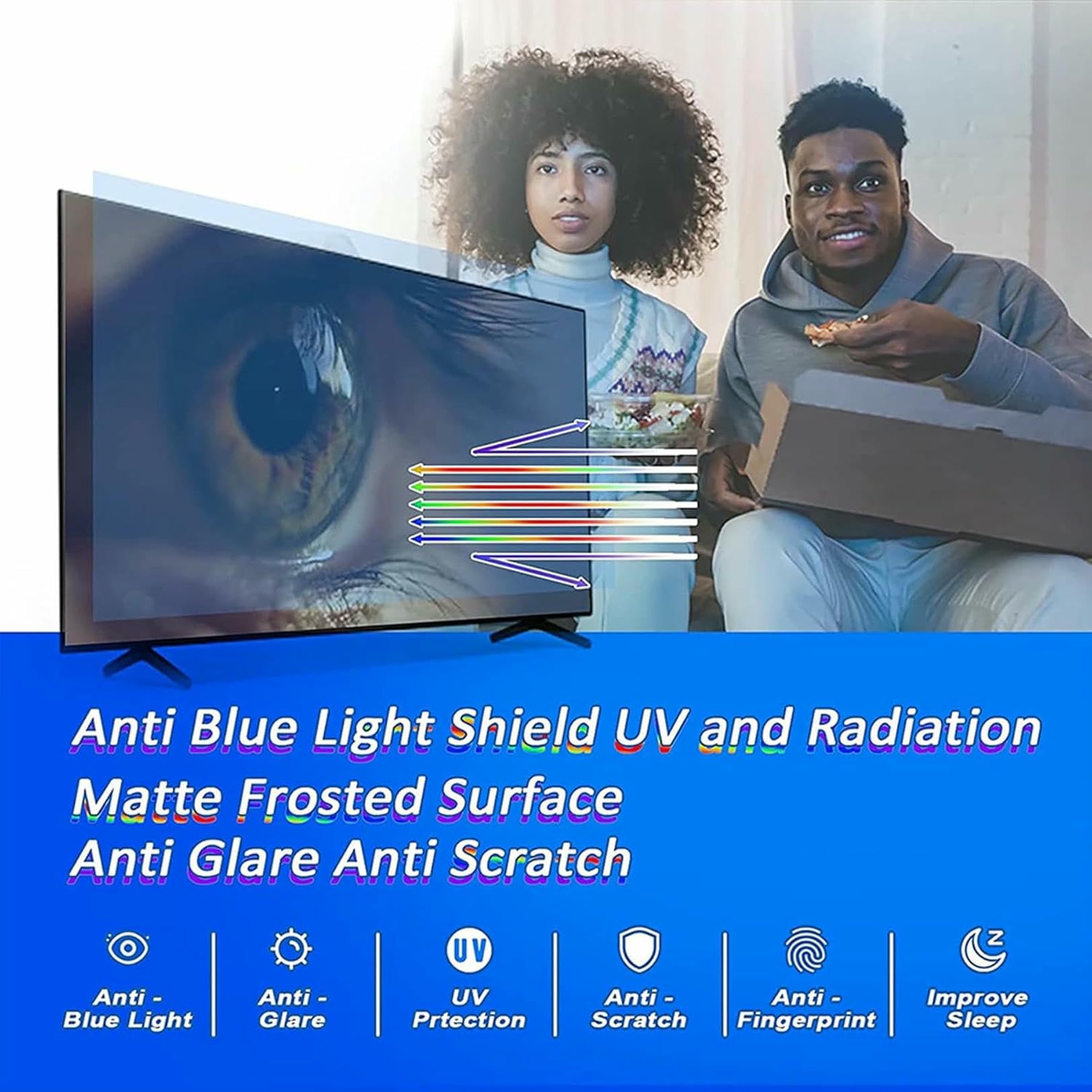 protezione per schermo TV, For TV da 40-55 pollici(47 Inches(1044x590mm))