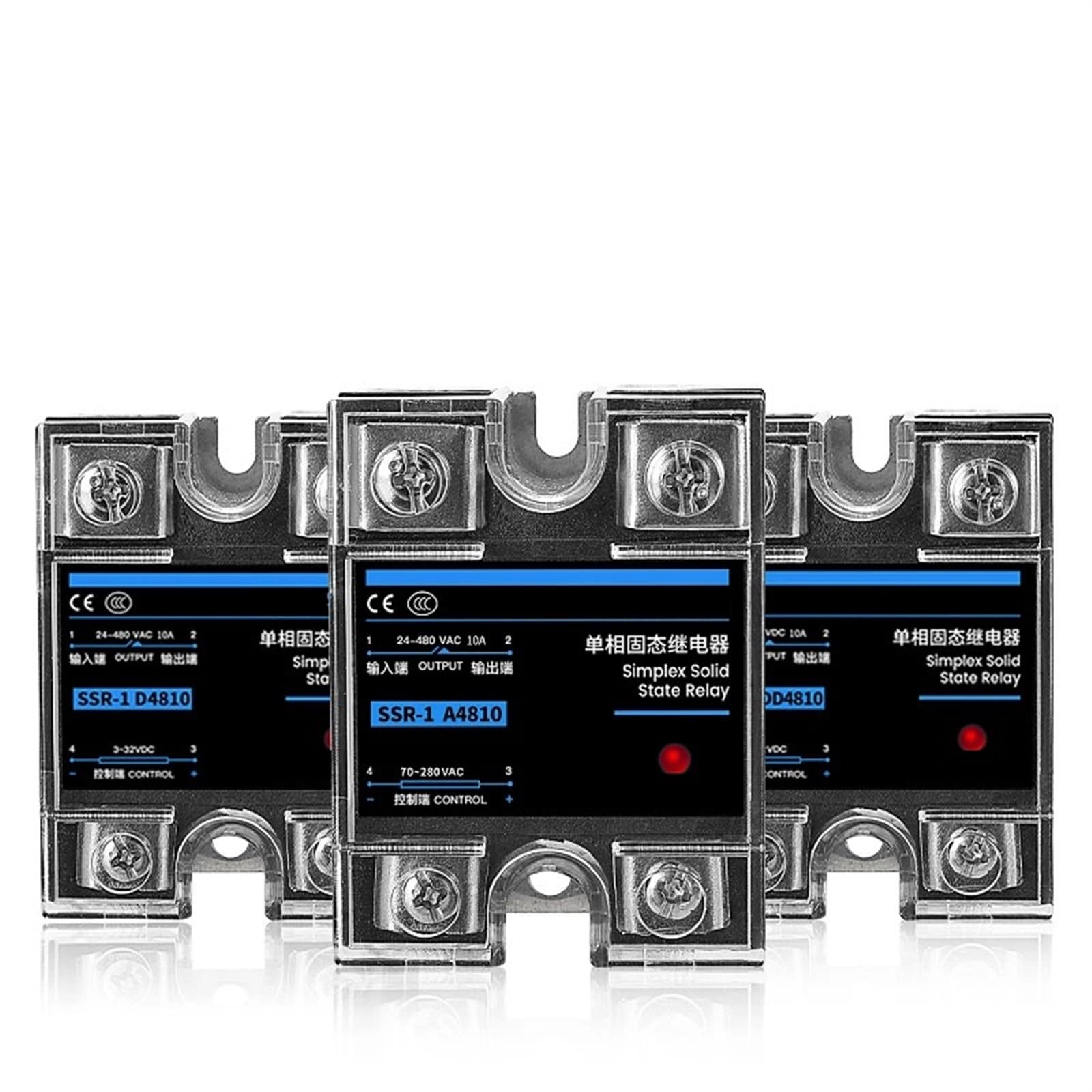 Module de relais à semi-conducteurs SSR-40DD pour régulation thermique PID - 4