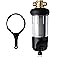 iSpring WSP500J Reusable Whole House Spin-Down Sediment Water Filter, Upgraded Jumbo Size, Large Capacity, 500-Micron Flushab
