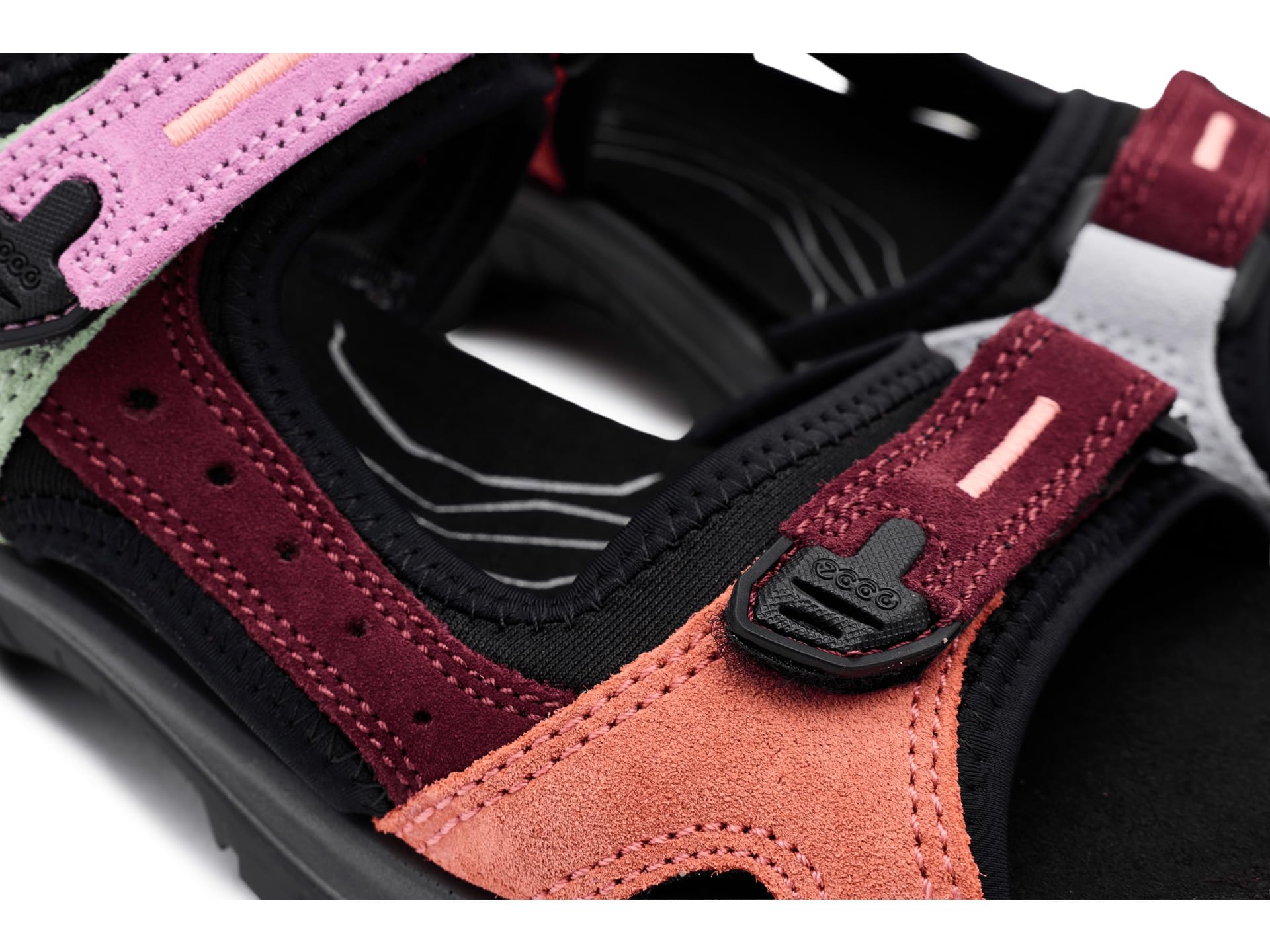 ECCO Mujer Offroad Sandale, Multicolor, 36 EU
