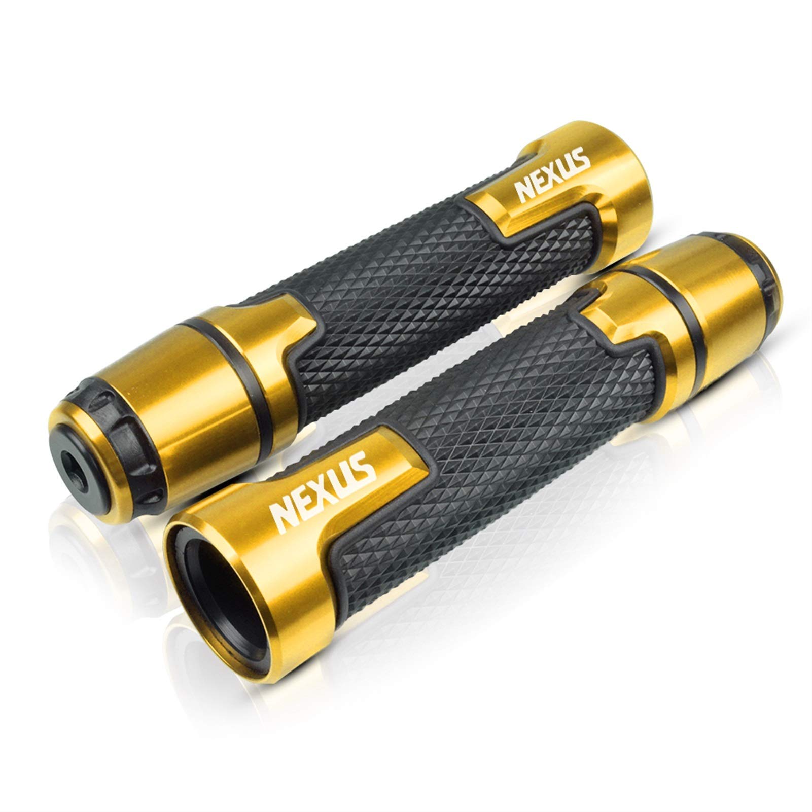 Poignées de guidon de moto G-ILERA P-IAGGIO N-EXUS 300 500 125/200/250 22 mm (couleur : doré)