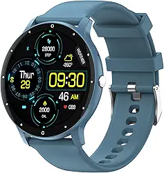 PEJE Smartwatch 1,39” （Atender/Fazer Chamadas）, à prova d'água IP67, recebe notificações, mais de 120 modos esportivos, compatível com telefones Android e iPhone preto(Azuo)