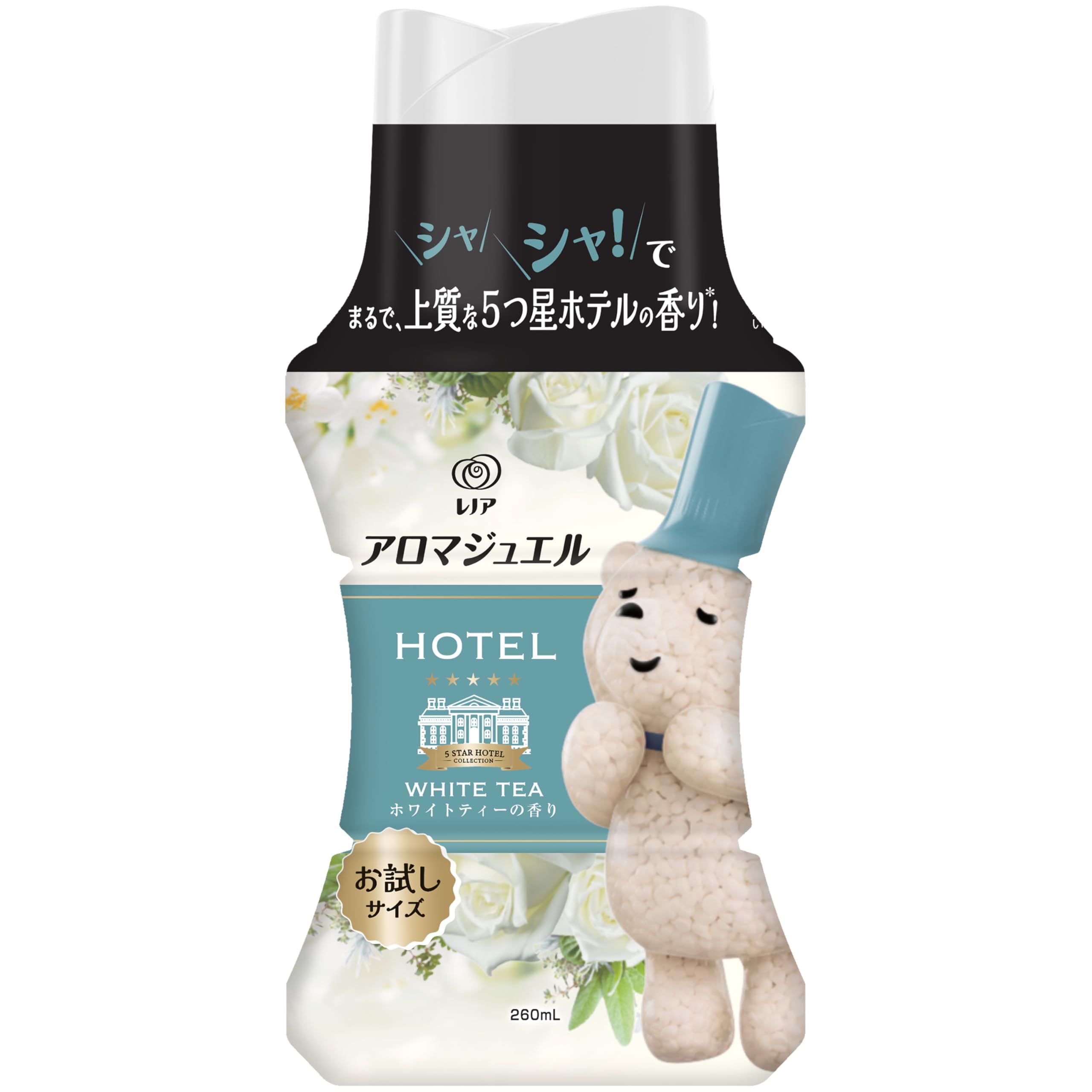 レノア アロマジュエル HOTEL お洗濯の香り付けビーズ ホワイトティーの香り…