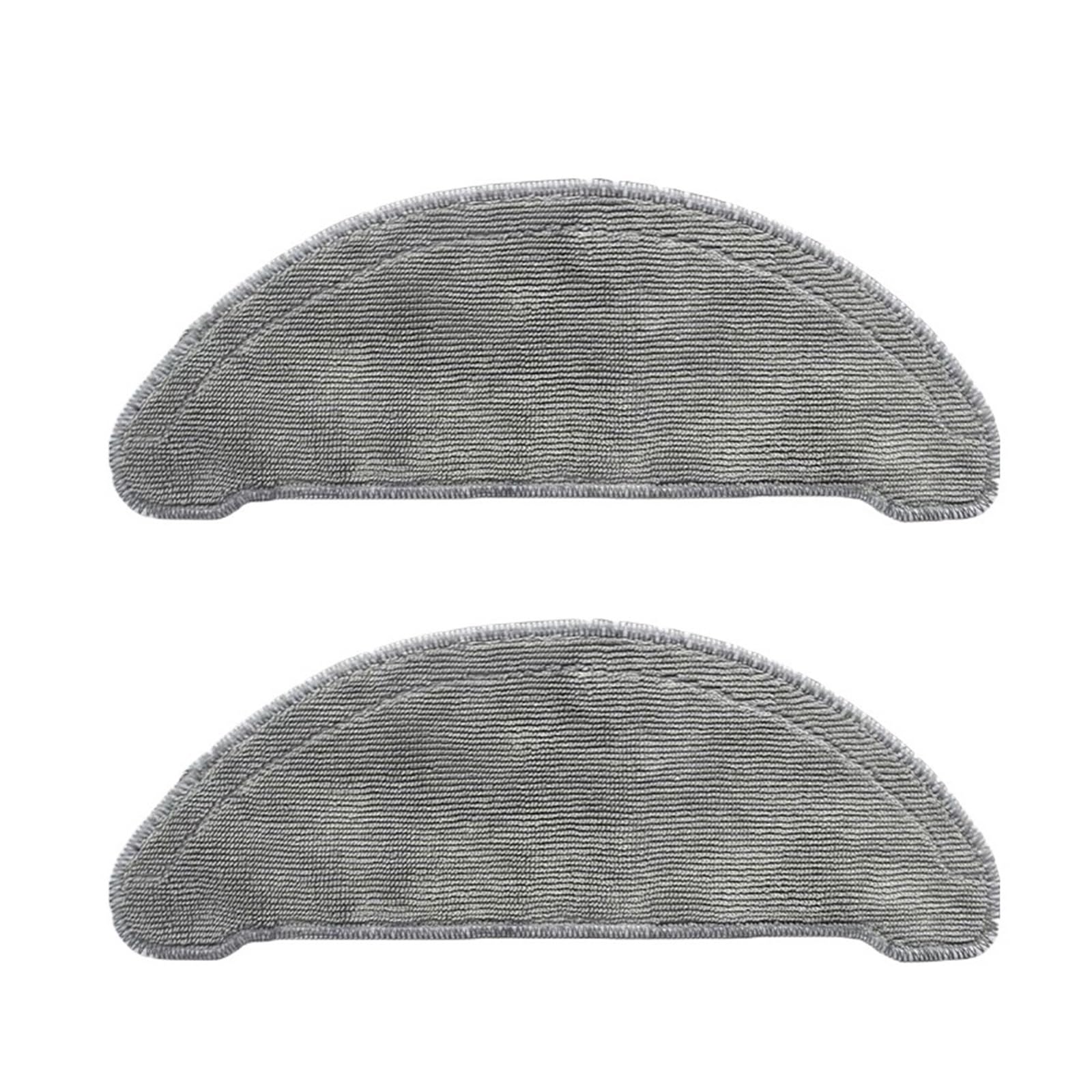 LMRXOFE Washable Mop Rags Spare Parts,Compatible For Xiaomi,Compatible For Roidmi,EVE Plus Robotic Mop Cloth Acssories Replament(2pcs)