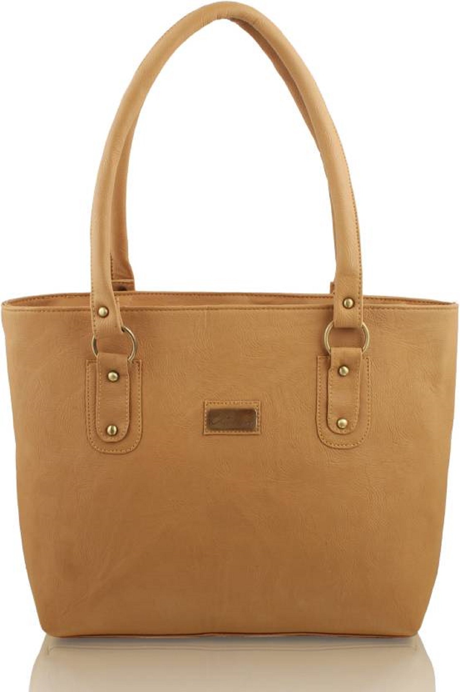 Edify Premium PU Leather Womens Handbag (Light Brown Color) (B06XY8N5VS) Amazon Price History, Amazon Price Tracker