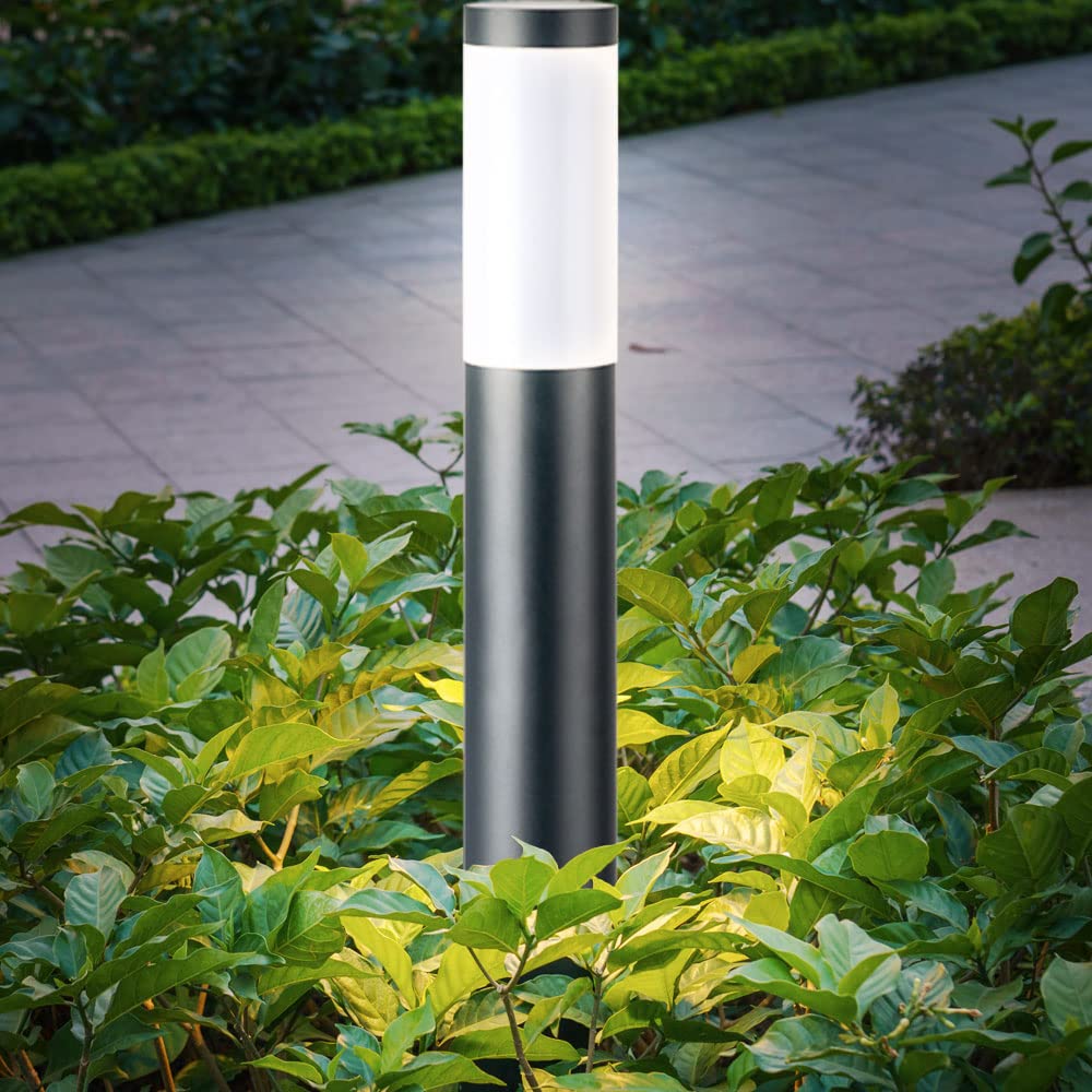 V-TAC PALETTO DA GIARDINO IP44 ALTEZZA 110 E27 GRIGIO VT-838 8963