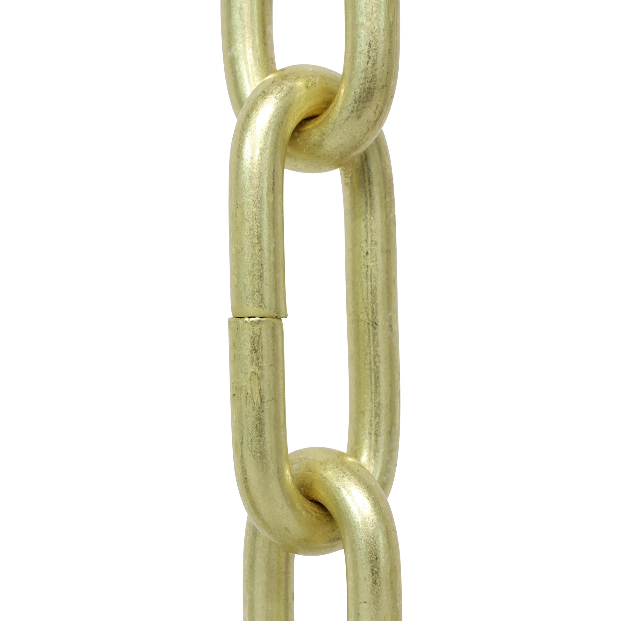 RCH Hardware CH-S59-496-SB-10 Steel Chandelier Chain, Satin Brass (10 Feet)