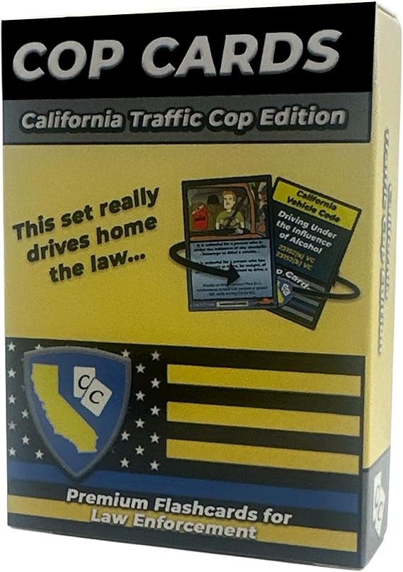 Amazon.com: Cop Cards: California Traffic Cop Edition - Premium ...