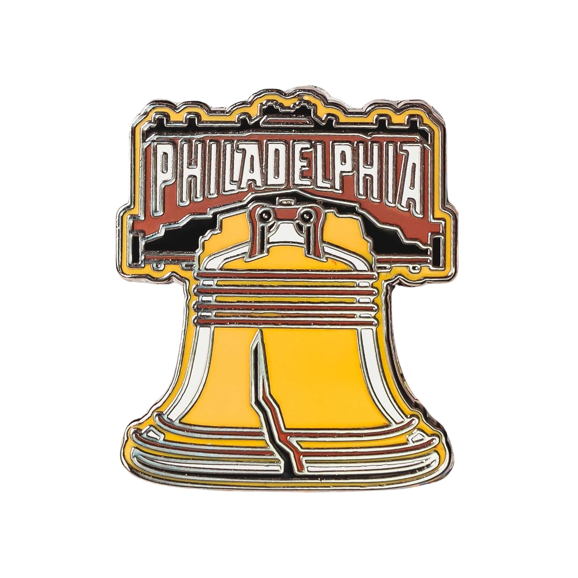 Vagabond HeartPhiladelphia Pennsylvania Enamel Pin - Liberty Bell Souvenir - Philadelphia Pin