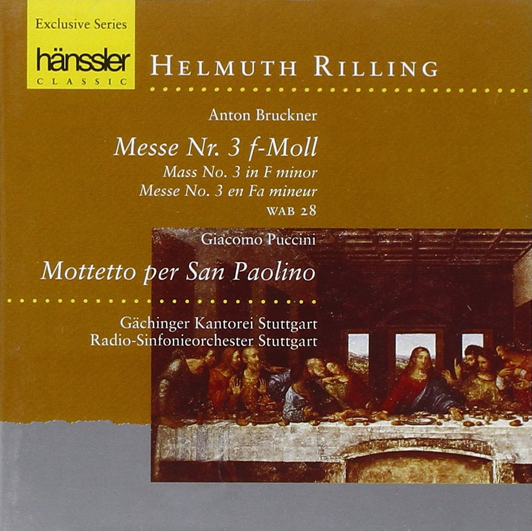 Bruckner: Mass No. 3 in F minor