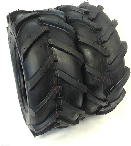 Dos nuevos 16x6.50-8 zanja bruja zanjadora agrícola tractor llanta 16 650 8