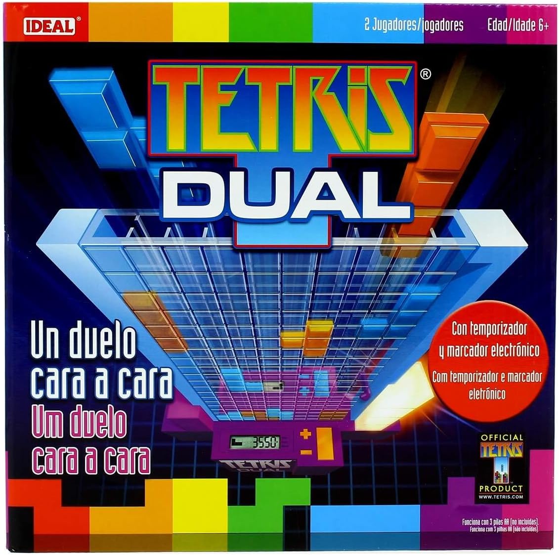 ELEVEN FORCE Tetris Dual Electronic (10896), Multi-Colour