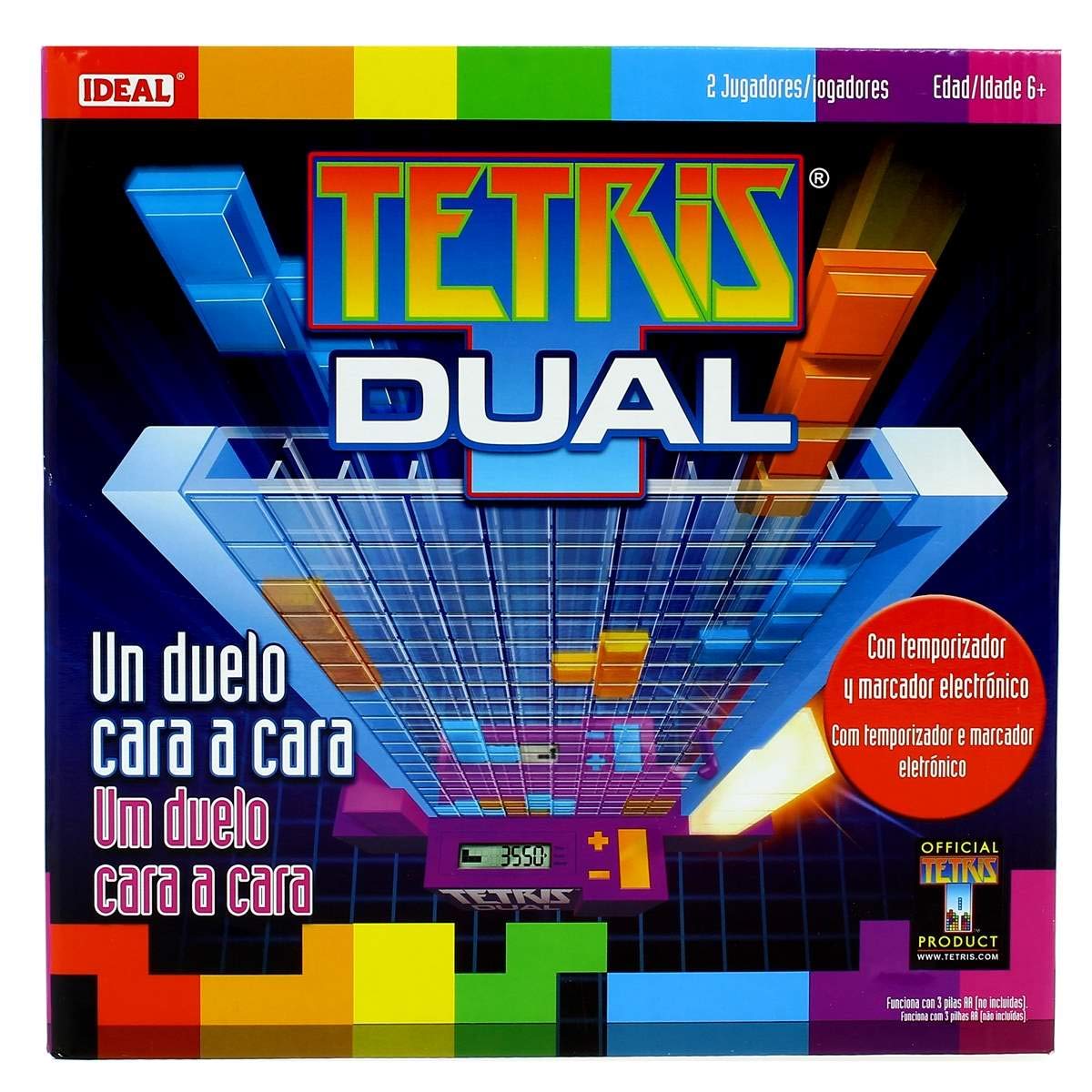 ELEVEN FORCE Tetris Dual Electronic (10896), Multi-Colour