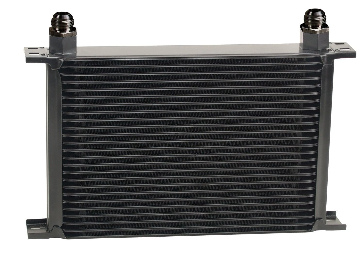 Photo 1 of Derale 52510 25 Row Core Stacked Plate Cooler Kit , Black