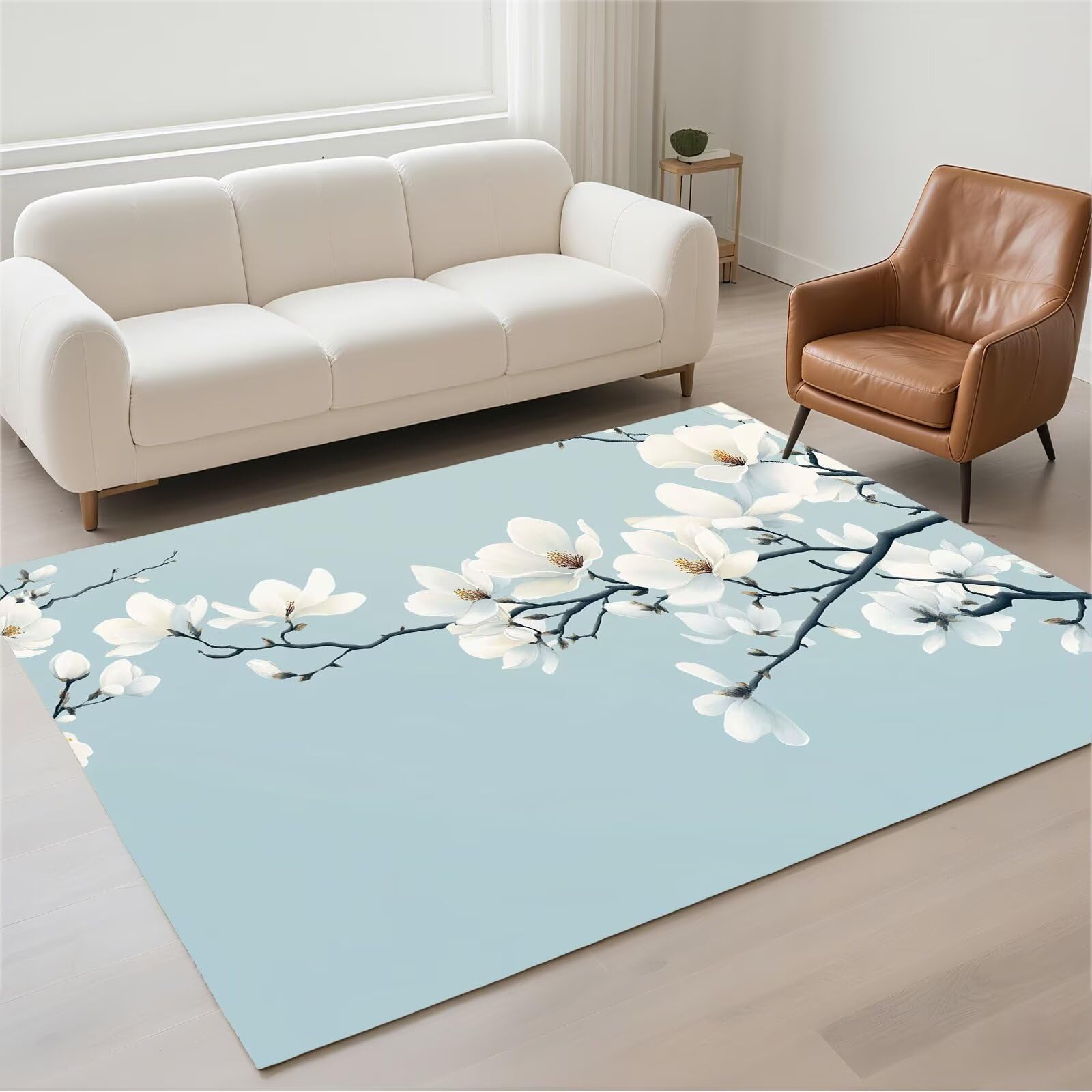 Tapis de chambre adulte moderne résistant et doux