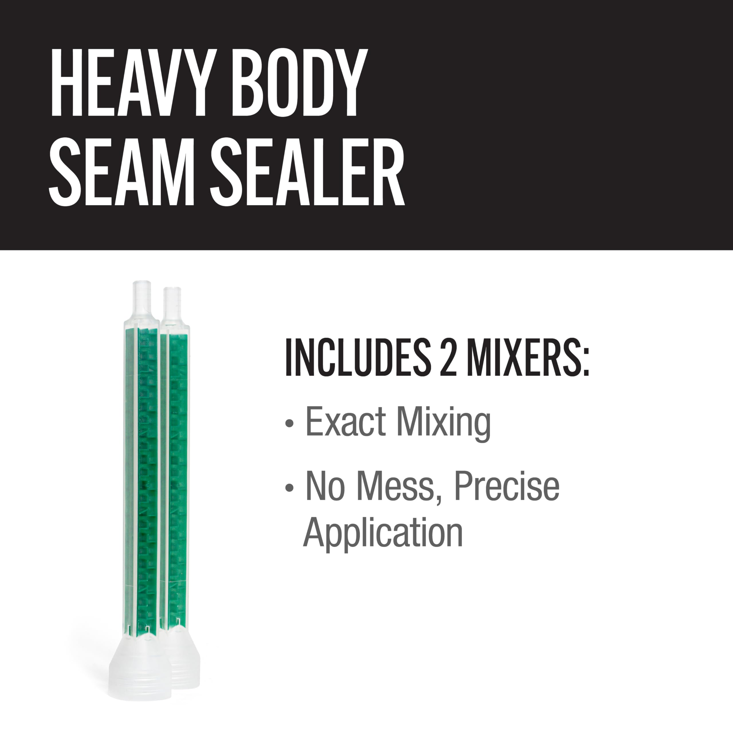 J-B Weld Scellant pour joints lourds – 200 ml – 2 mélangeurs inclus
