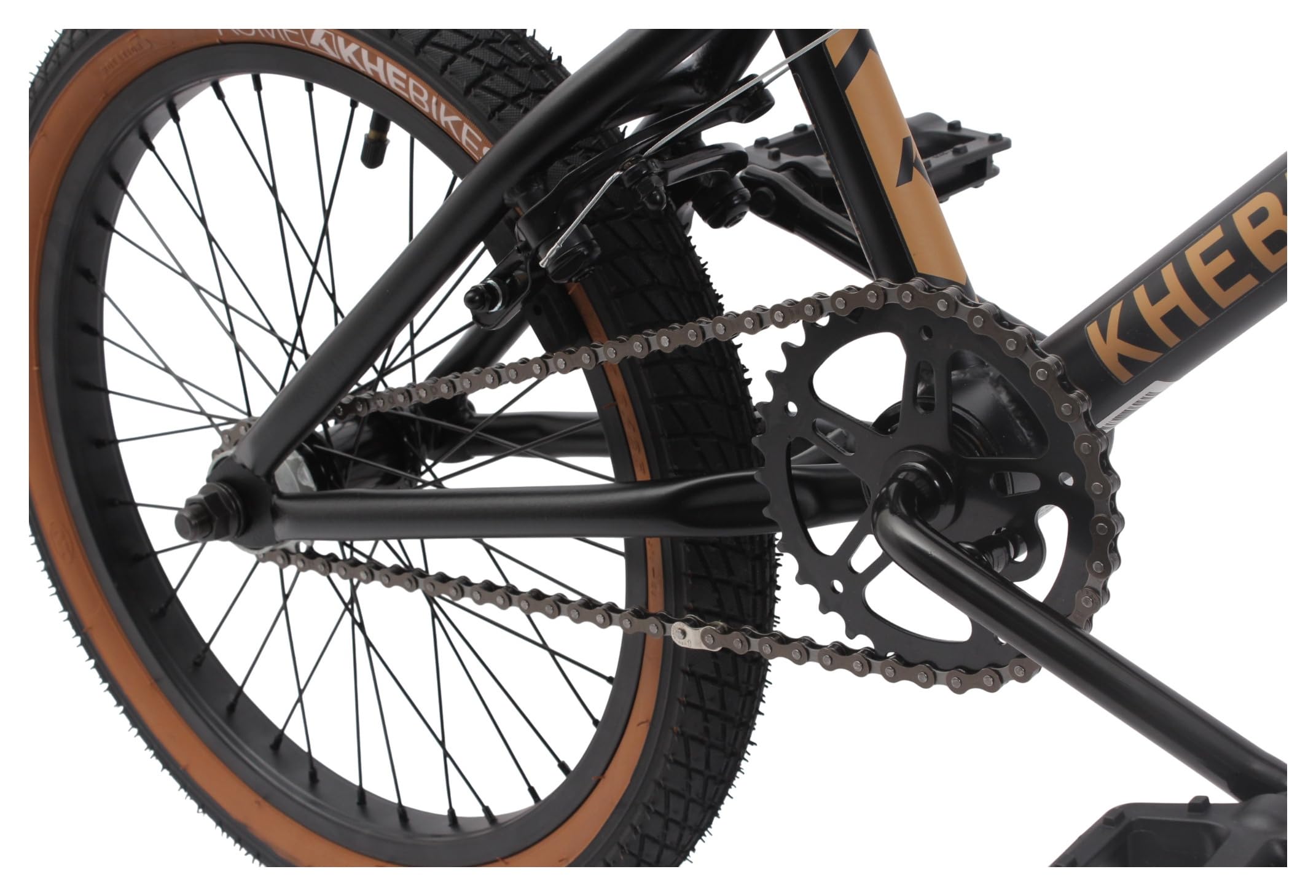 KHEbikes KHE Arsenic Vélo BMX 18" - Léger - 10,2 kg - BMX freestyle pour enfants et adolescents - Noir - 18" pour 125 à 145 cm - Modèle 2025