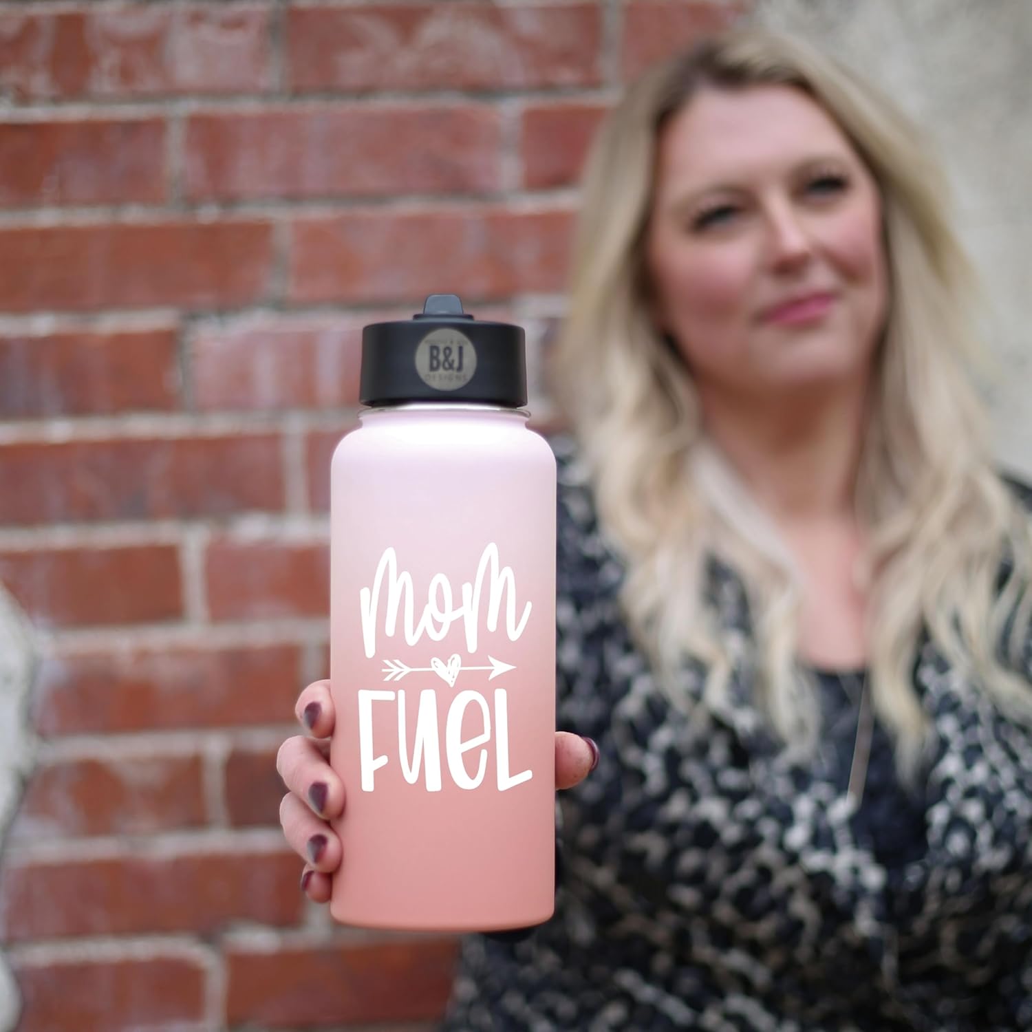 Brooke & Jess Designs Mom Fuel Tumbler - Cute Moms Birthday & Mother's Day Gift
