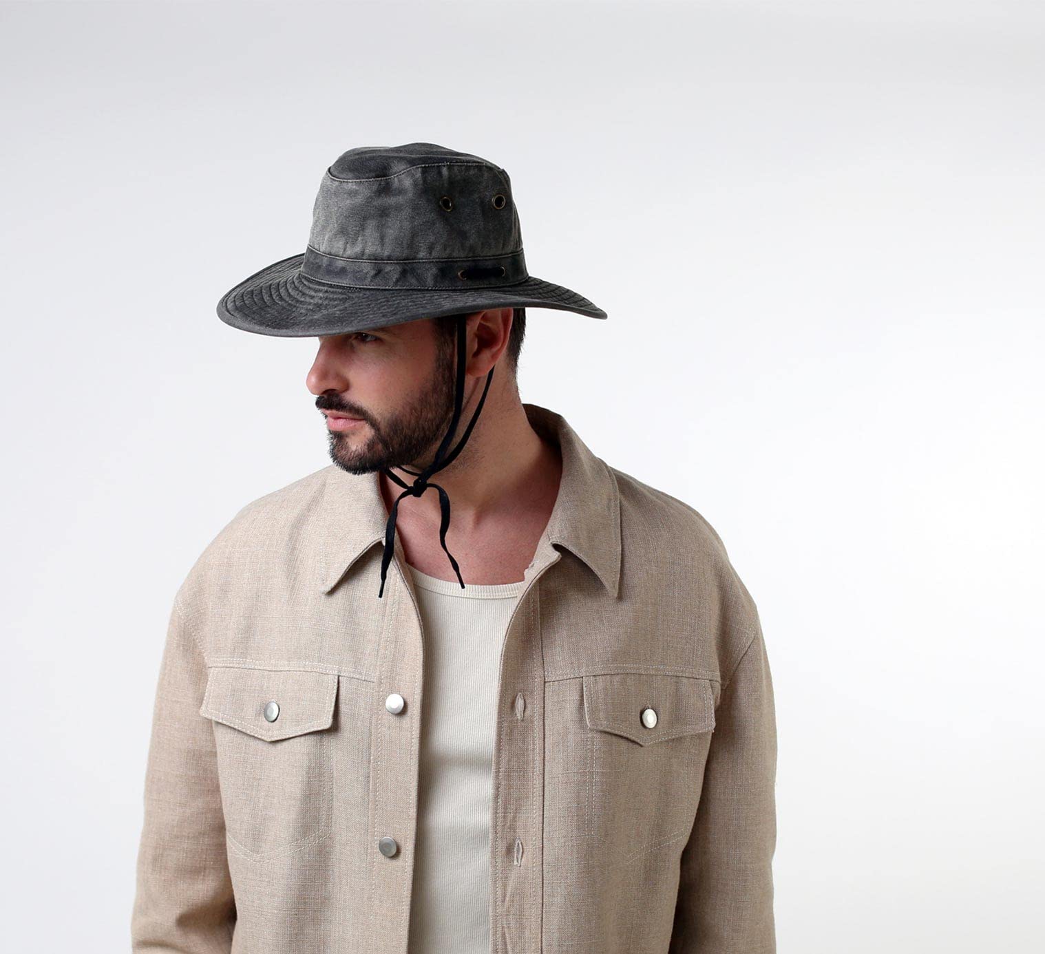 Aussie Apparel - Chapeau Fedora Pliable, Large Bord, Homme ou Femme Sigiryia