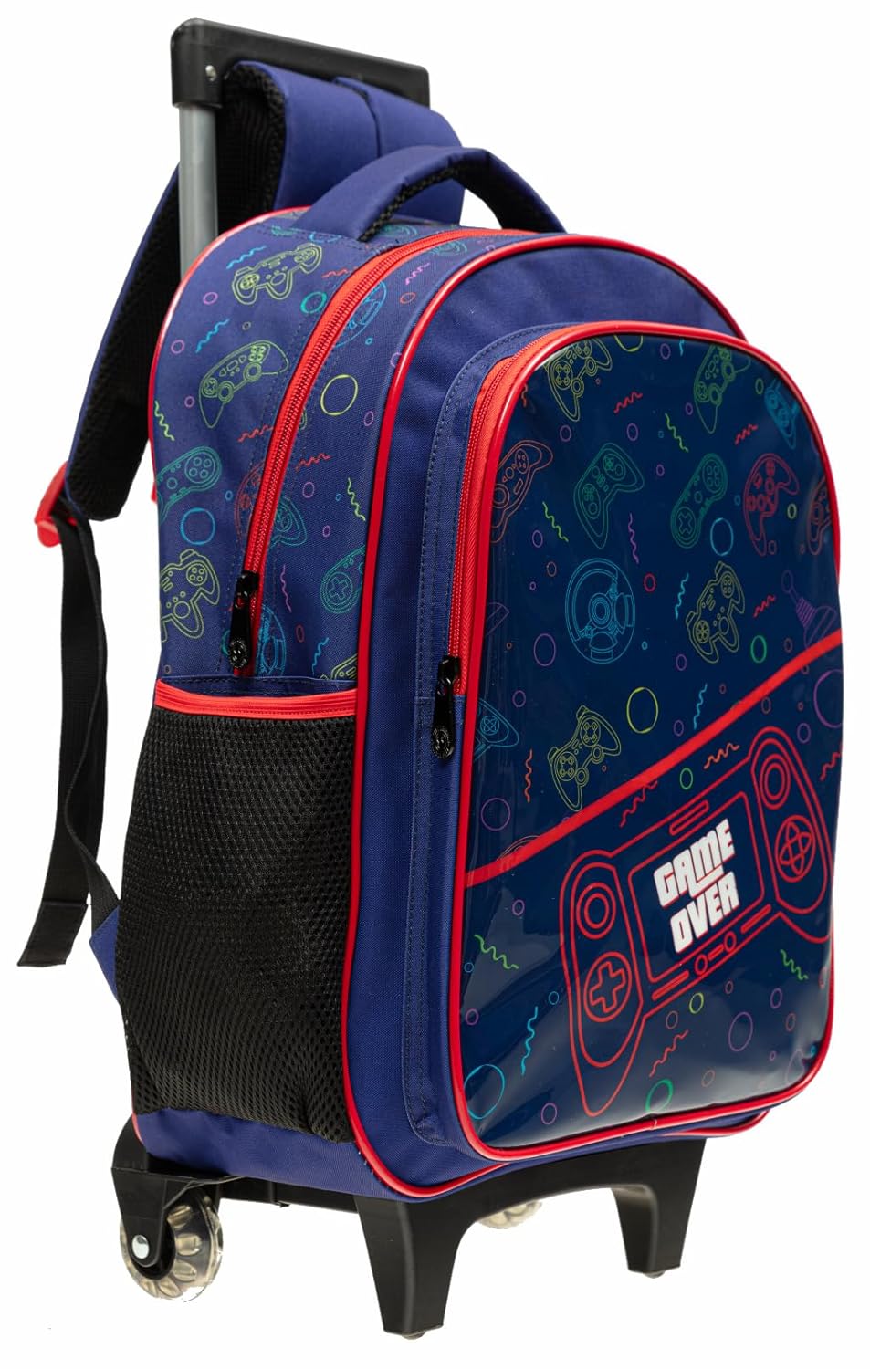 Hoje é o melhor dia para comprar  Kit GAME Mochila de rodinha escolar infantil com Lancheira Térmica e Estojo Duplo (AZUL)  com aquele preço maroto! Promoção! Aproveite a oferta! 2