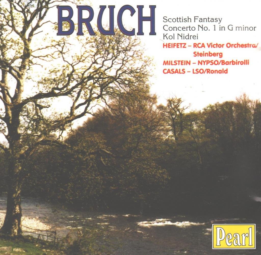 Violin Concerto #1 / Scottish Fantasy [Audio CD] Bruch / Milstein / Barbirolli / Lso / Ro; Various Artists; Milstein/Heifietz/Casals//; Bruch, M and Various