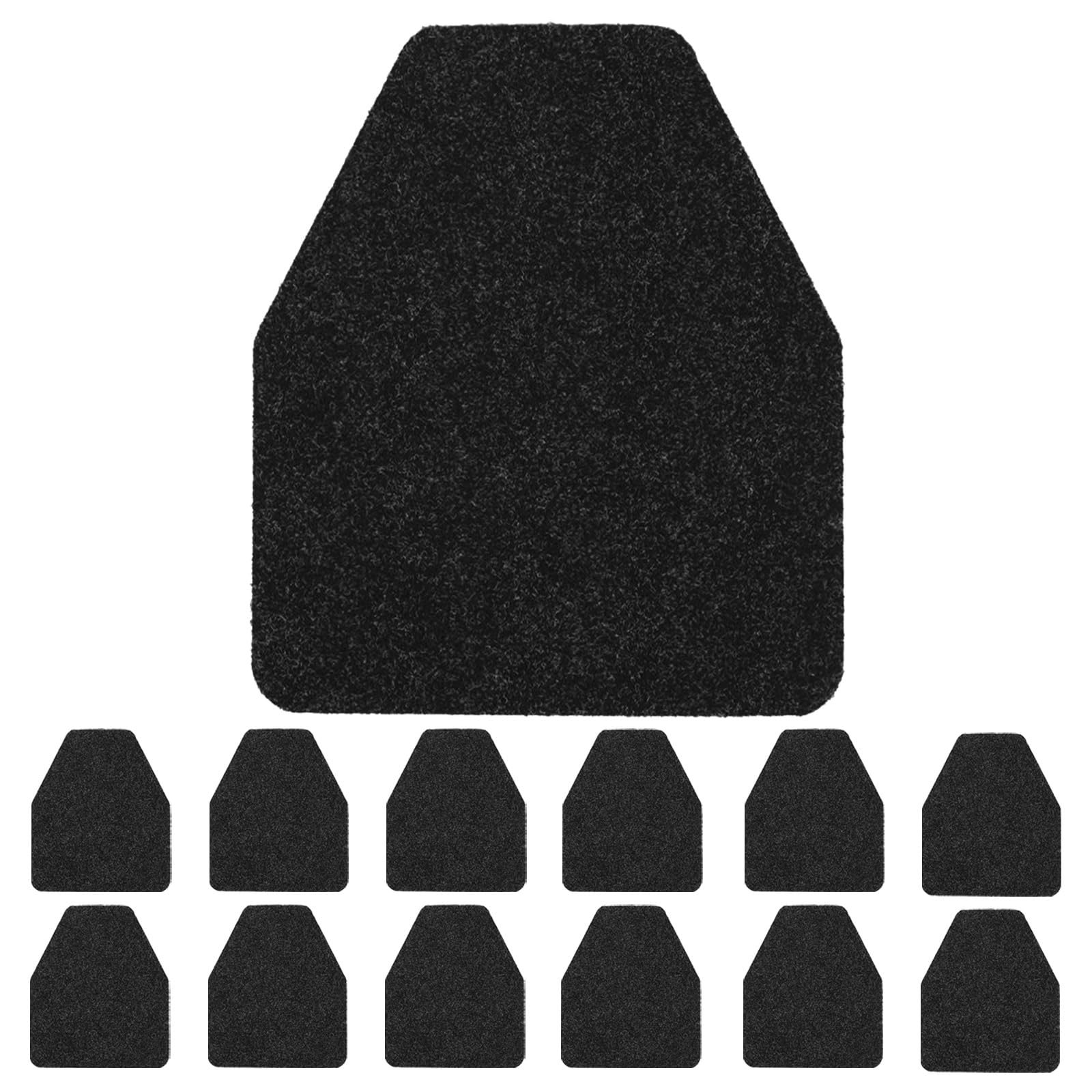 12Pcs Urinal Mats for Men Bathroom Commercial Urinal Floor Mats Urinal Pads for Mens Room Non Slip Splash Toilet Bulk Washable Disposable Large 17Inch x 20.5Inch
