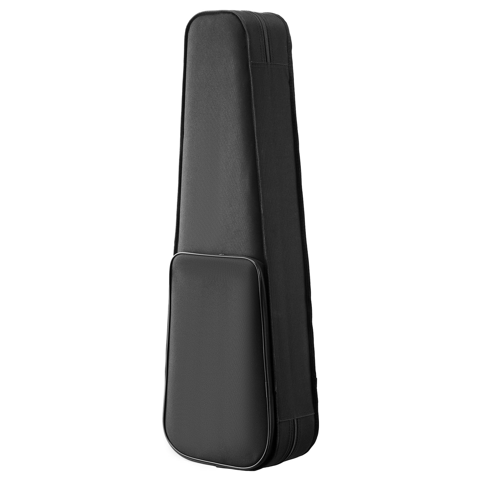 VEVOR Étui pour Violon 4/4, en Nylon, Léger et Portable, Doublure en Peluche, Double Bandoulière, Anti-Rayures, Forme Triangulaire Professionnelle, Transport Confortable à l'Épaule ou à la Main, Noir