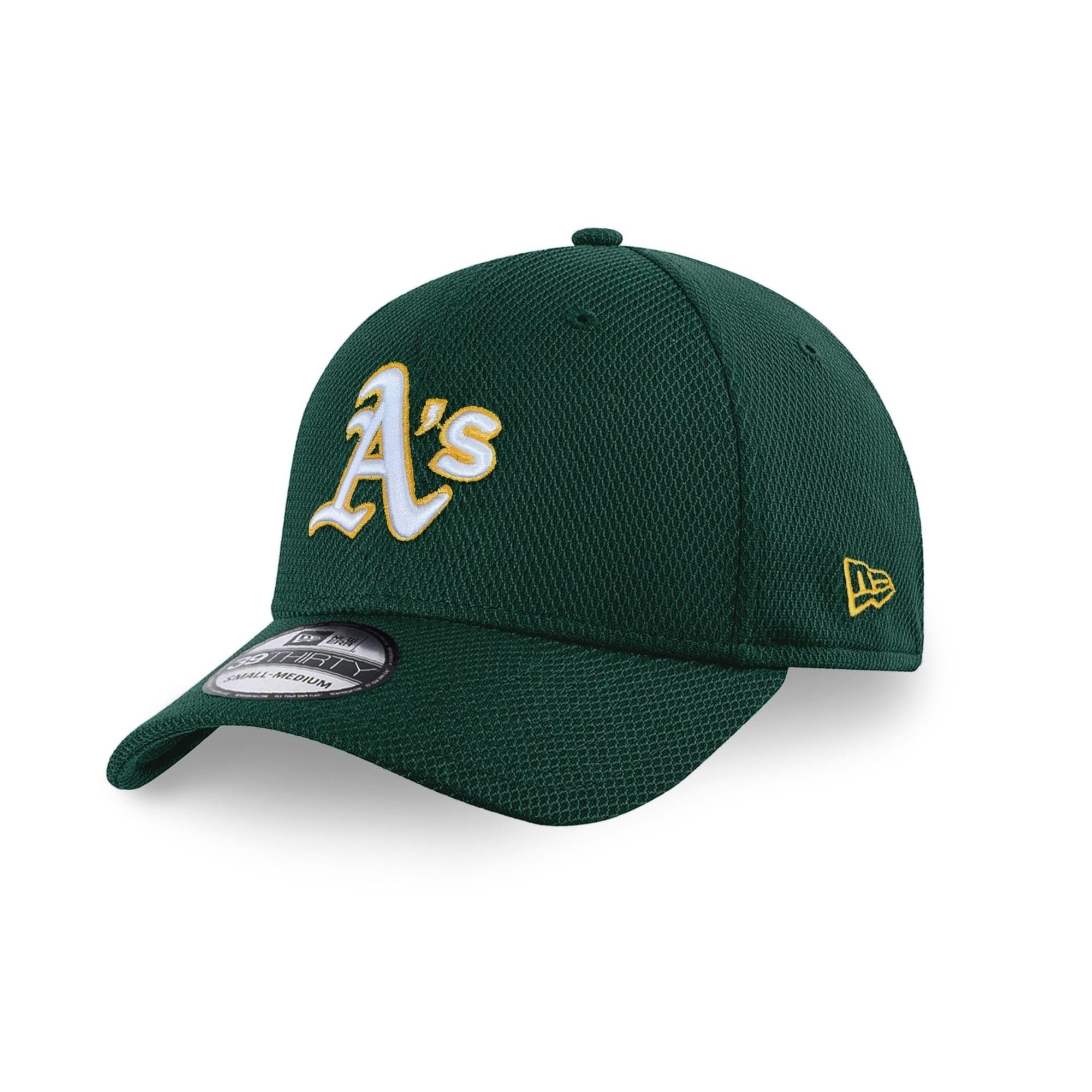 New Era Oakland Athletics MLB Diamond Era Green OTC 39Thirty Stretch Cap — image 1