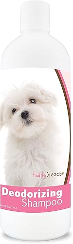 Healthy Breeds Champú desodorizante maltés de 16 onzas