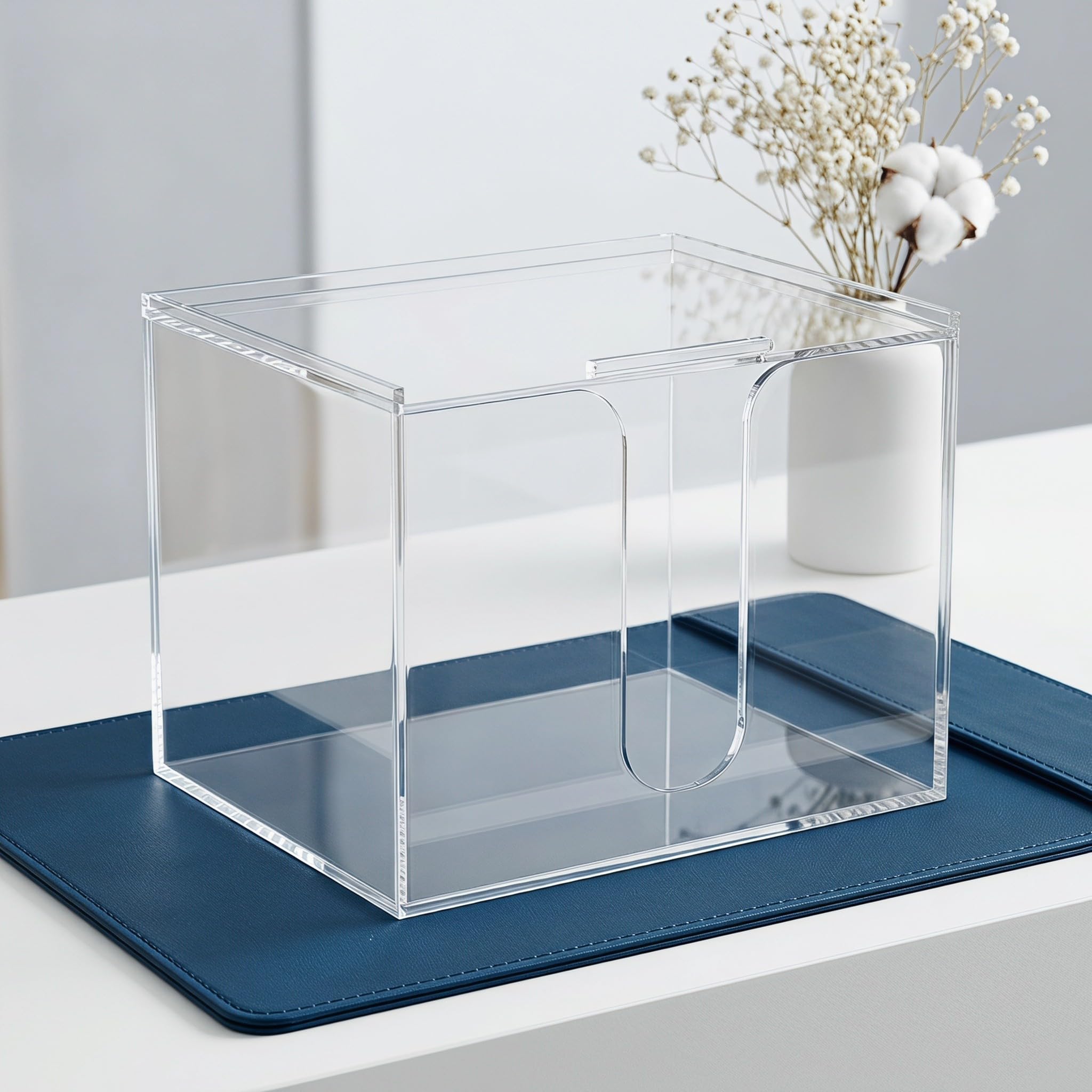 Zerodeko Aufbewahrungsbox für Lätzchenspender und Schürzen aus