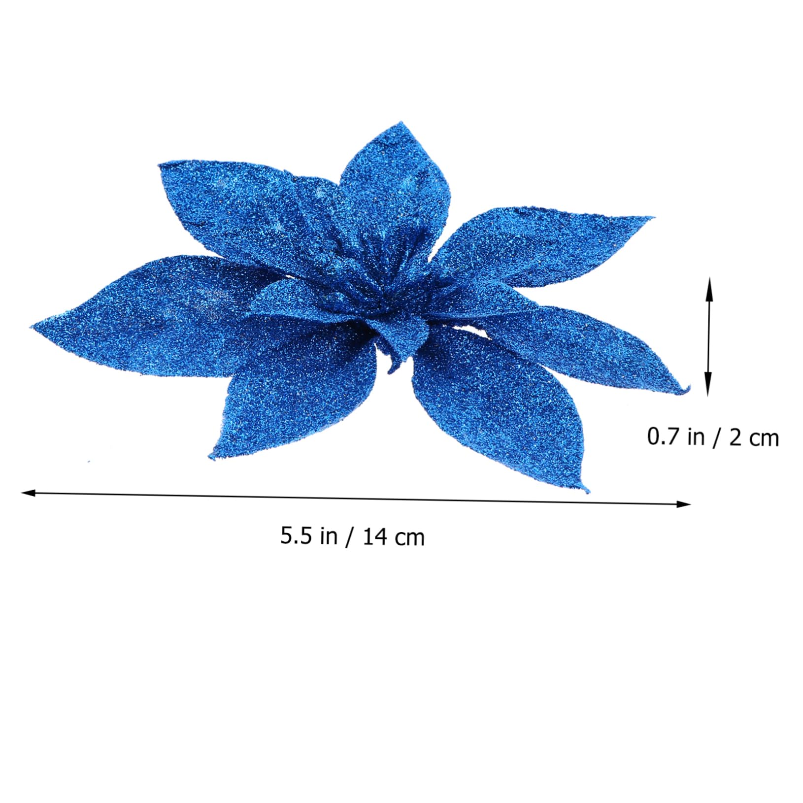 Abaodam 18stücke Teiliges Weihnachtsblumen-dekorationsset Aus Kunstblumen Für Weihnachtsbaum Türen Und Fenster Poinsettia Für Festliche Anlässe Und Stilvolle Weihnachtsdekoration