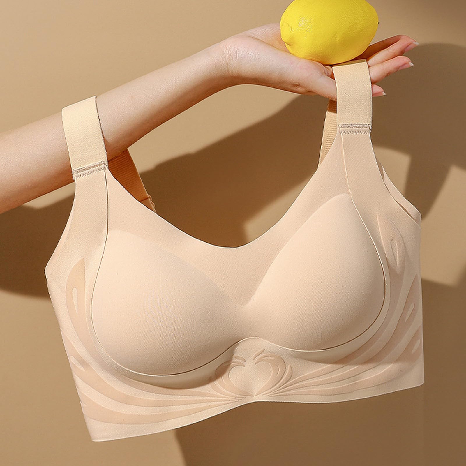 BH ohne bügel große größen Push up BH Nahtloser Brüste Anti Sag | große größen bh ohne bügel Bequemer Vollständige Abdeckung Verstellbare Träger langlebig Für den täglichen Gebrauch