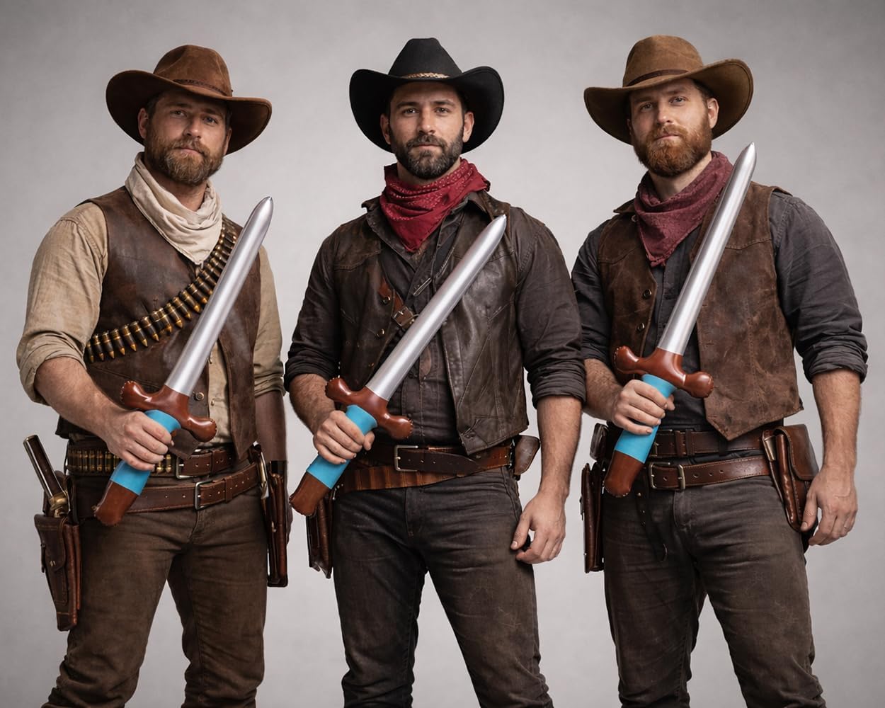 DS. DISTINCTIVE STYLE 12 Pcs Inflatable Swords, 24 Inch Blow Up Swords Party Favors for Birthday Party Fantasy Cosplay, Halloween Costume Cosplay Props Stage Performance