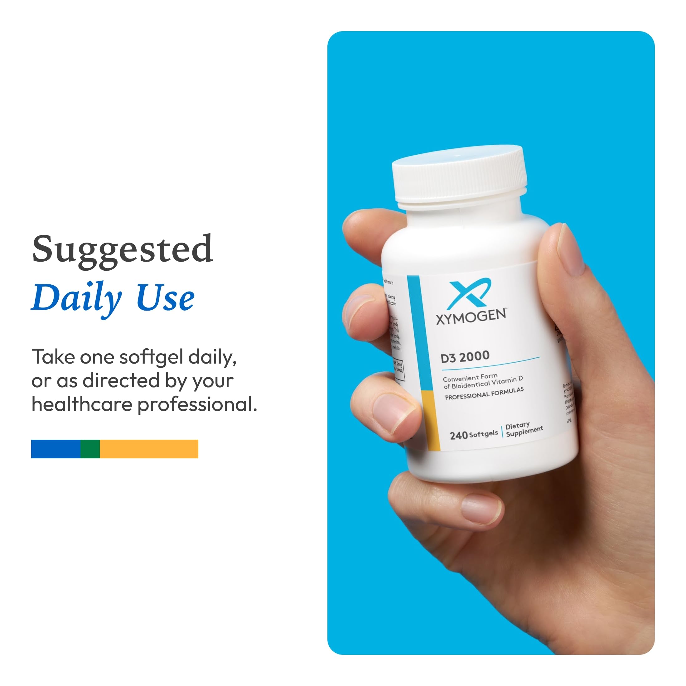 XYMOGEN D3 2000, 240 Softgels — Amazon image 7