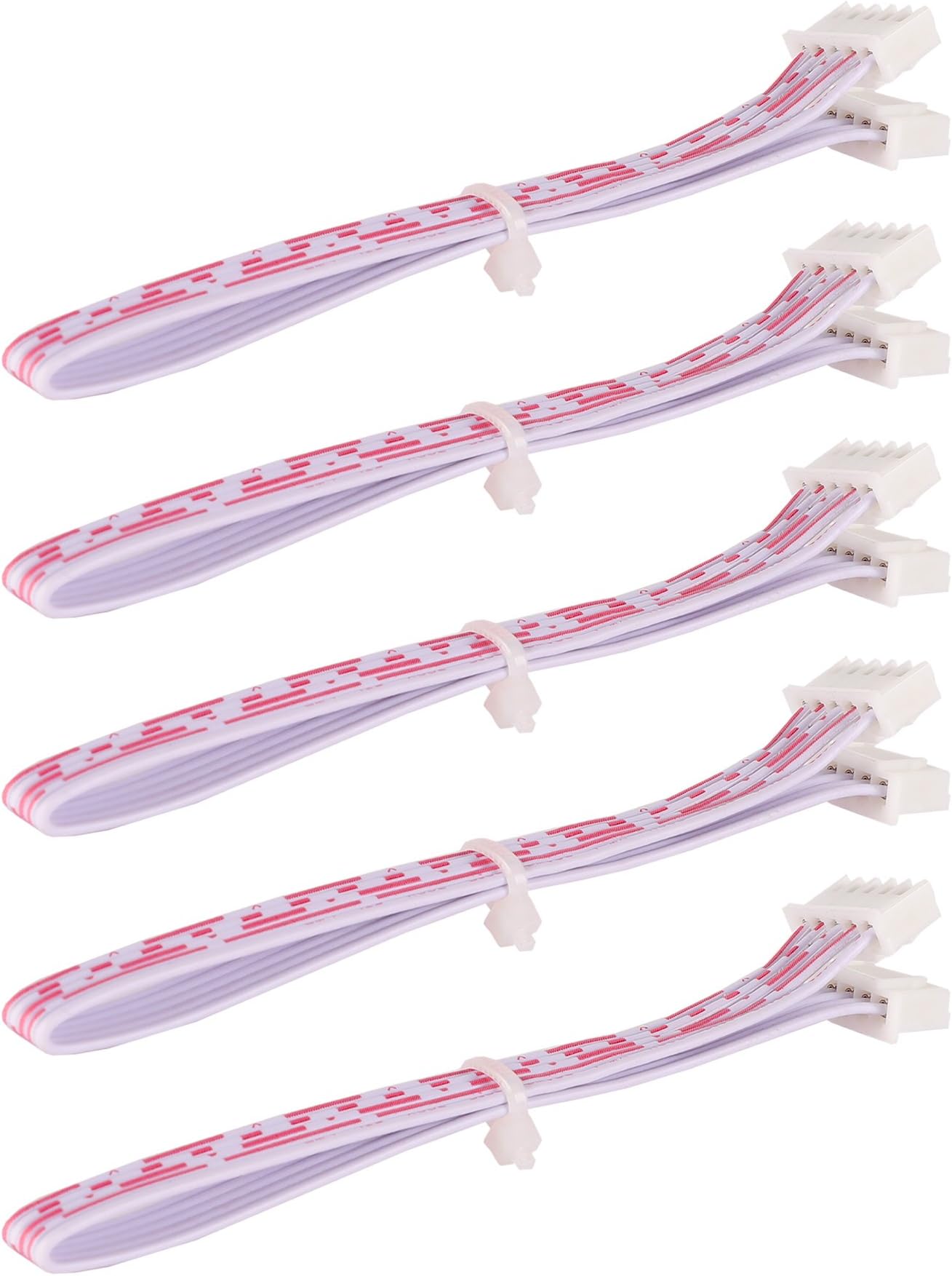 Hikig 5 Pcs/Lot 5Pin Cable for SANWA Joystick, Zero Delay USB Encoder, Mayflash F300 Joystick and 2.54mm Pitch Female to Female JST XH Adapter 20cm