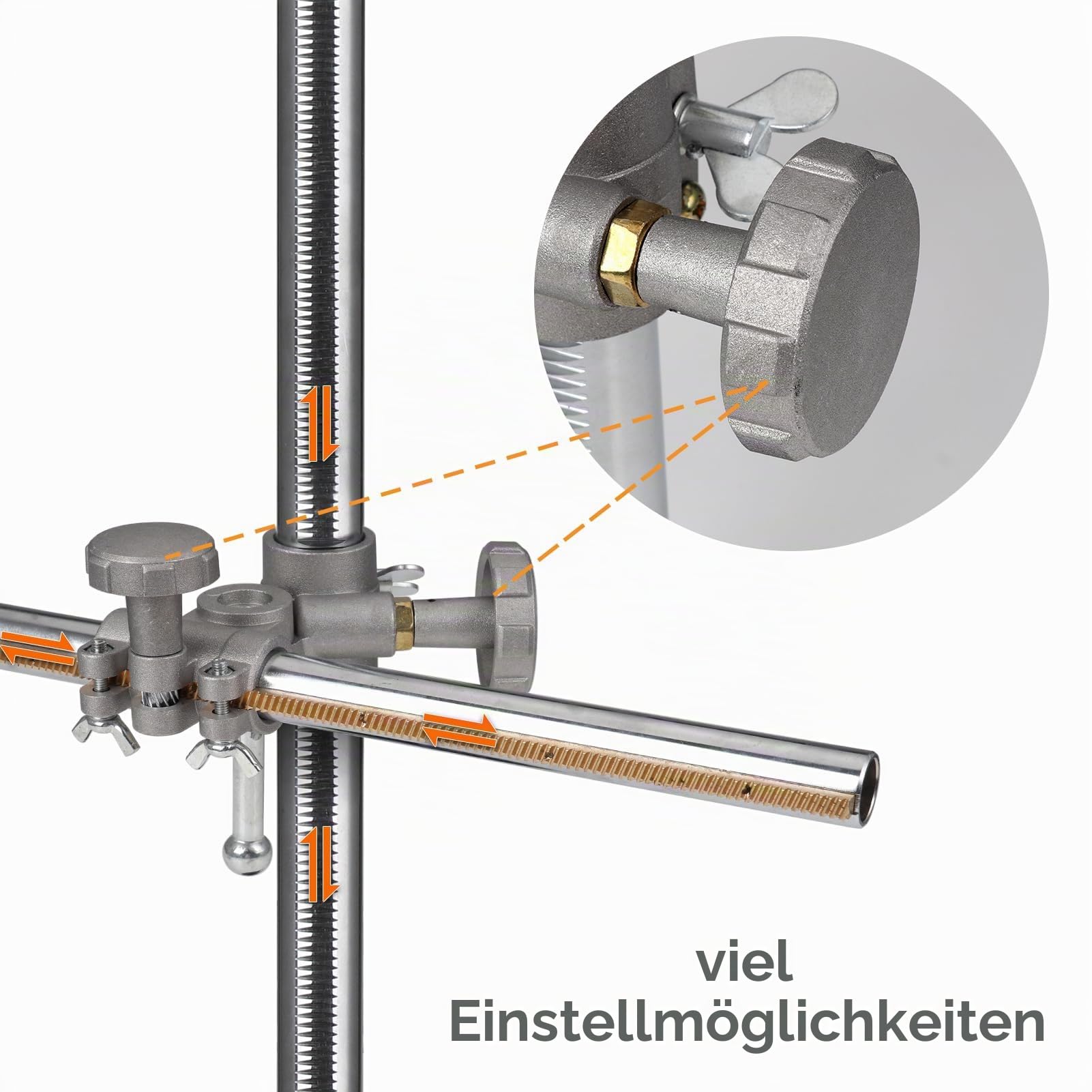 Schweißbrennerhalter Schweißständer Fackelständer Schweißpositionierer Drehtischzubehör Hub einstellbar 600 * 330mm