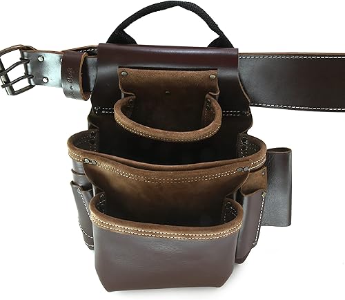 Miniatura 2 de Style n Craft Combo de electricista de 4 piezas y 22 bolsillos, cinturón de herramientas con 2 bolsas de herramientas y un soporte multiherramienta