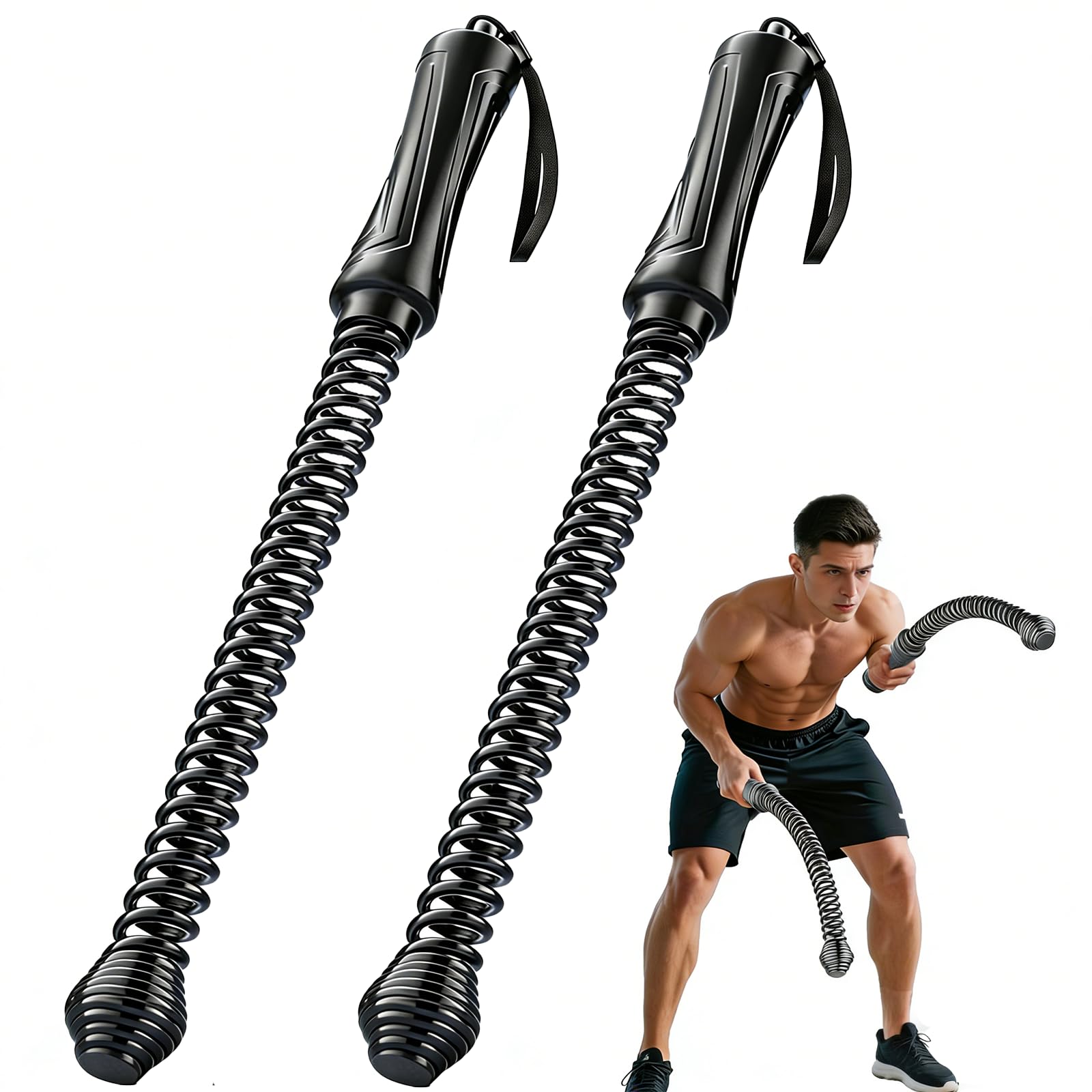 Ropeless Battle Ropes, Upgrade Battle Ropes for Home Gym
