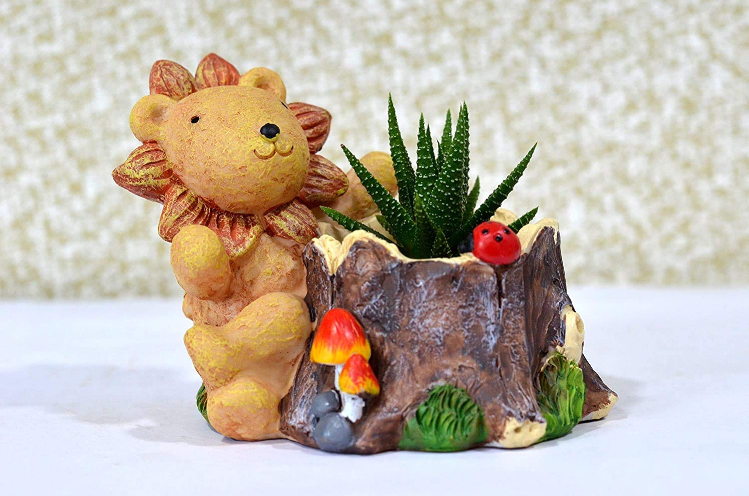 Brotherhood Enterprise Cute and Beautiful Lion Holding Tree Designed Resin pots, Amazing & Trendy Return Gifts, Office, Home and Garden Decorative Succulent Pot, Imported Collections Without Plant (B08PG1ZH7C) Amazon Price History, Amazon Price Tracker