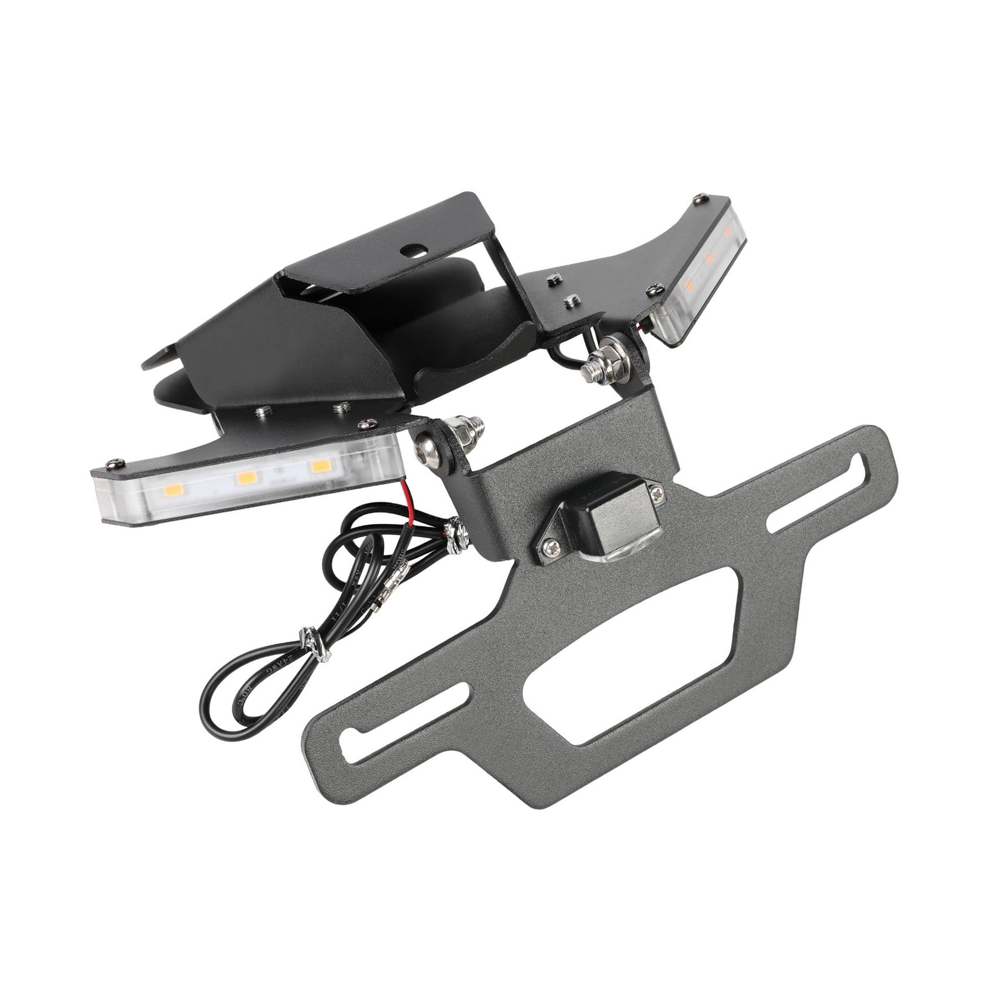 Support Plaque LED RS660 avec Suppression Garde-Boue Arrière Aluminium CNC - 8