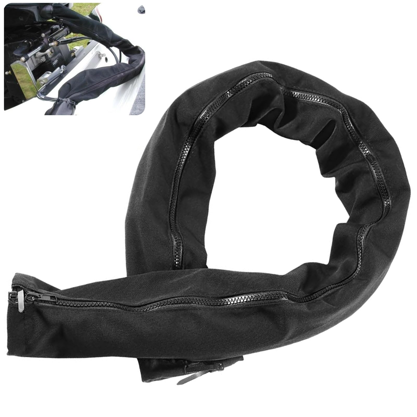 T-H Marine 48" Zippered Rigging Sleeve - Black [ZRS-1-DP - Foto 3