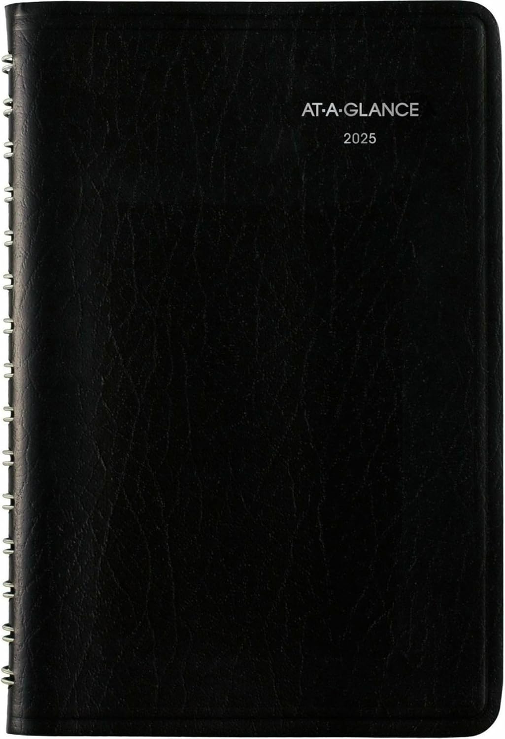 2022 Daily Planner by AT-A-GLANCE, 5" x 8", Small, DayMinder, Basic, Black (SK4600)